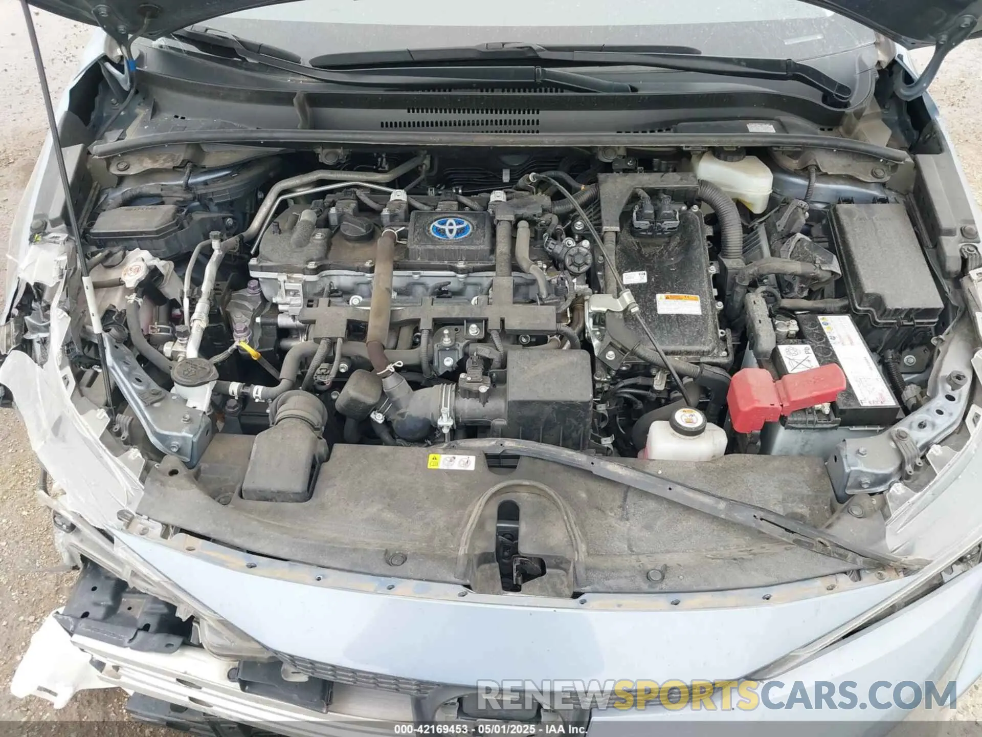 10 fotografías del automóvil dañado JTDEAMDE6N3003393 TOYOTA COROLLA 2022