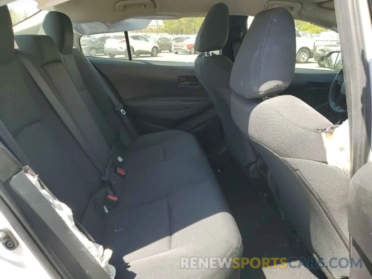 10 fotografías del automóvil dañado JTDEAMDE6N3006813 TOYOTA COROLLA 2022