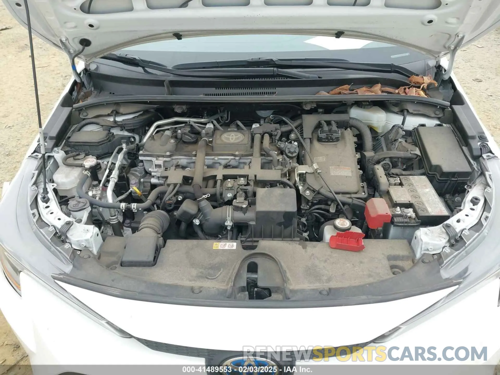 10 fotografías del automóvil dañado JTDEAMDE6N3006939 TOYOTA COROLLA 2022