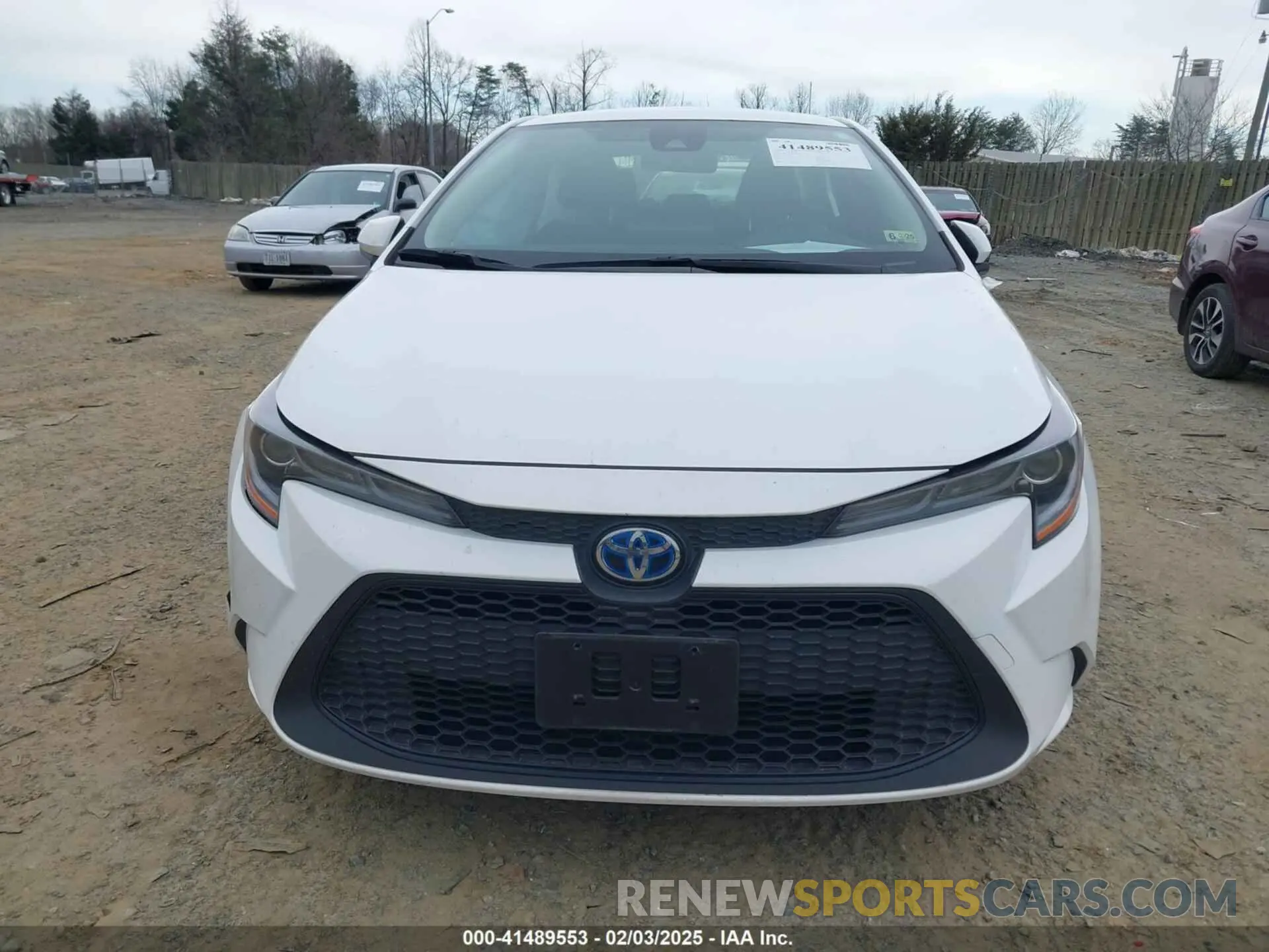 12 fotografías del automóvil dañado JTDEAMDE6N3006939 TOYOTA COROLLA 2022