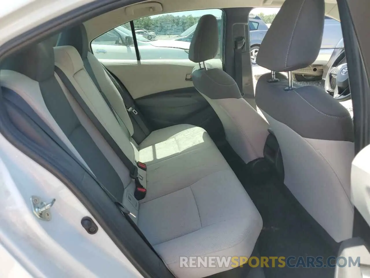 10 fotografías del automóvil dañado JTDEAMDE6N3010831 TOYOTA COROLLA 2022