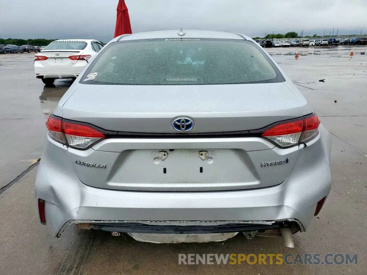 6 fotografías del automóvil dañado JTDEAMDE6N3011204 TOYOTA COROLLA 2022