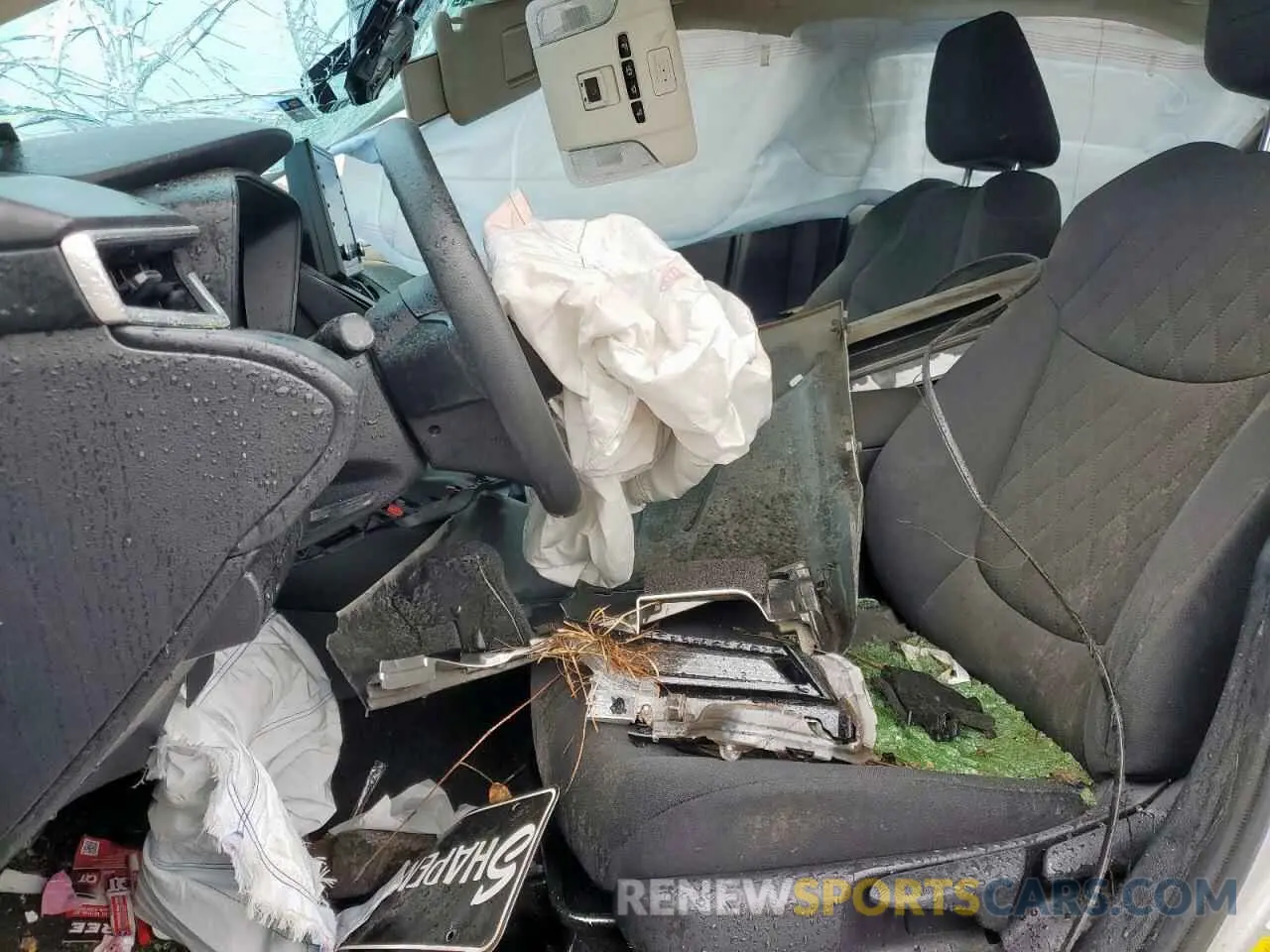 7 fotografías del automóvil dañado JTDEAMDE6N3011204 TOYOTA COROLLA 2022