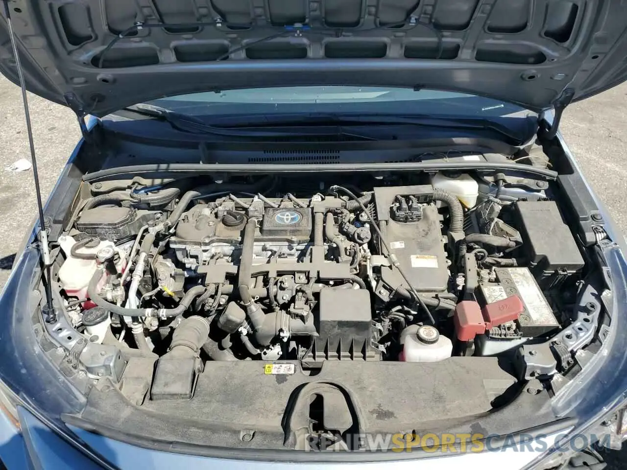 11 fotografías del automóvil dañado JTDEAMDE6NJ038513 TOYOTA COROLLA 2022