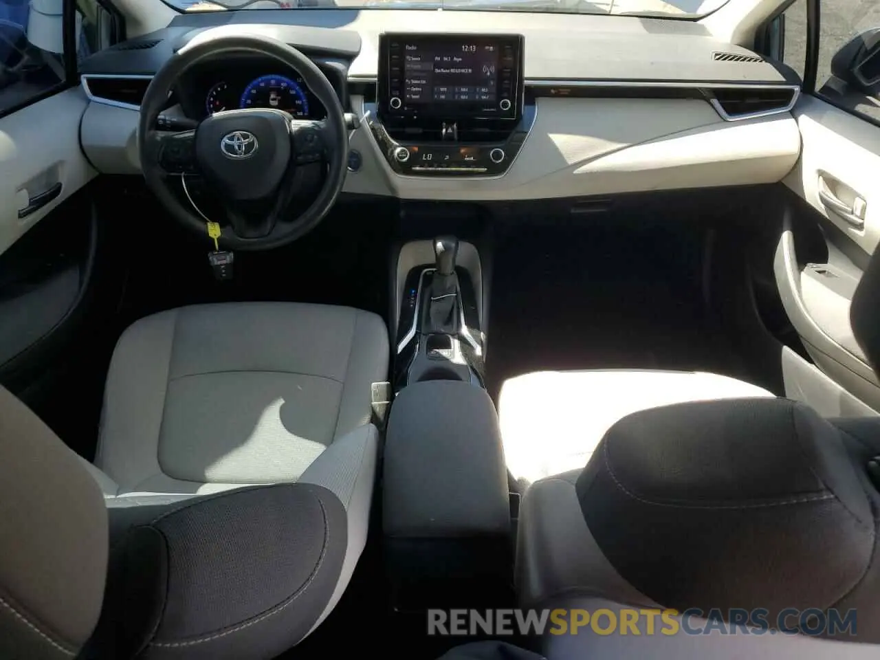 8 fotografías del automóvil dañado JTDEAMDE6NJ038513 TOYOTA COROLLA 2022