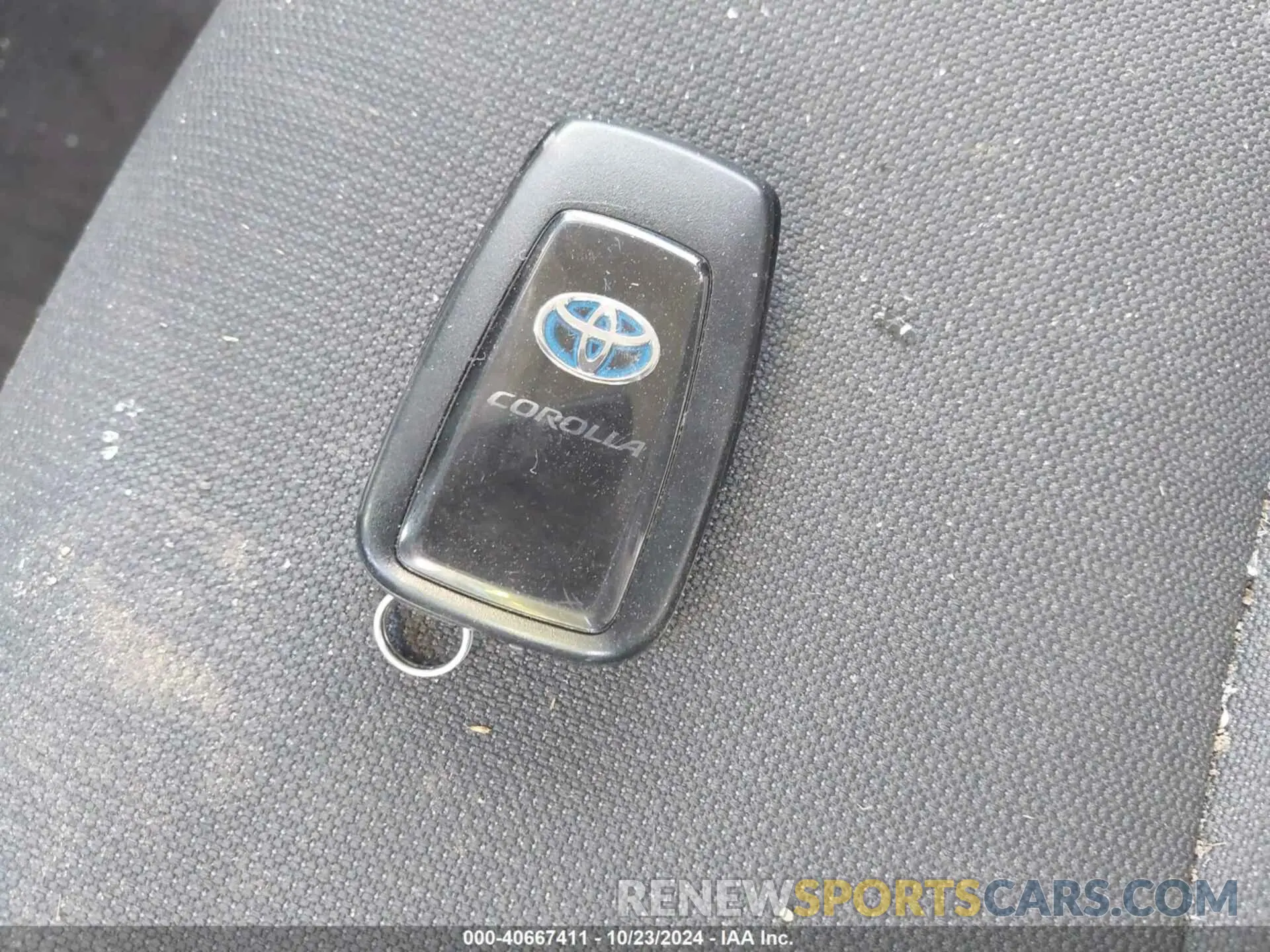 11 fotografías del automóvil dañado JTDEAMDE6NJ039810 TOYOTA COROLLA 2022