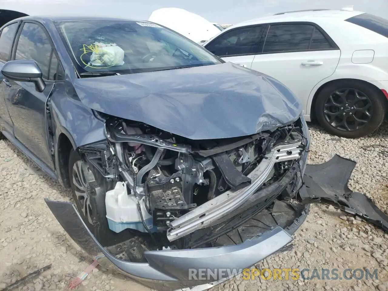 9 fotografías del automóvil dañado JTDEAMDE6NJ040861 TOYOTA COROLLA 2022