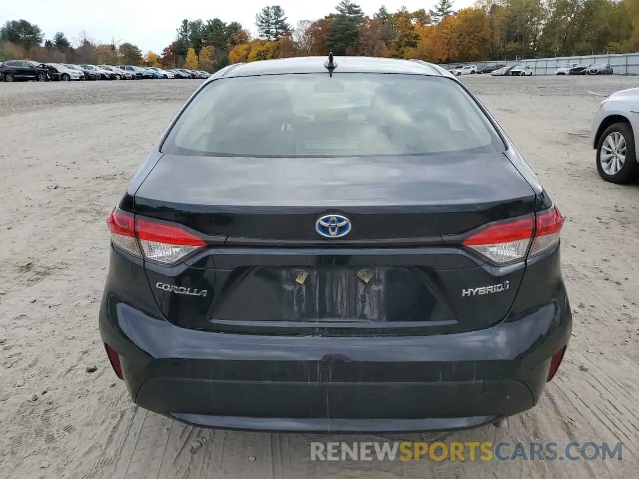 6 fotografías del automóvil dañado JTDEAMDE6NJ053402 TOYOTA COROLLA 2022