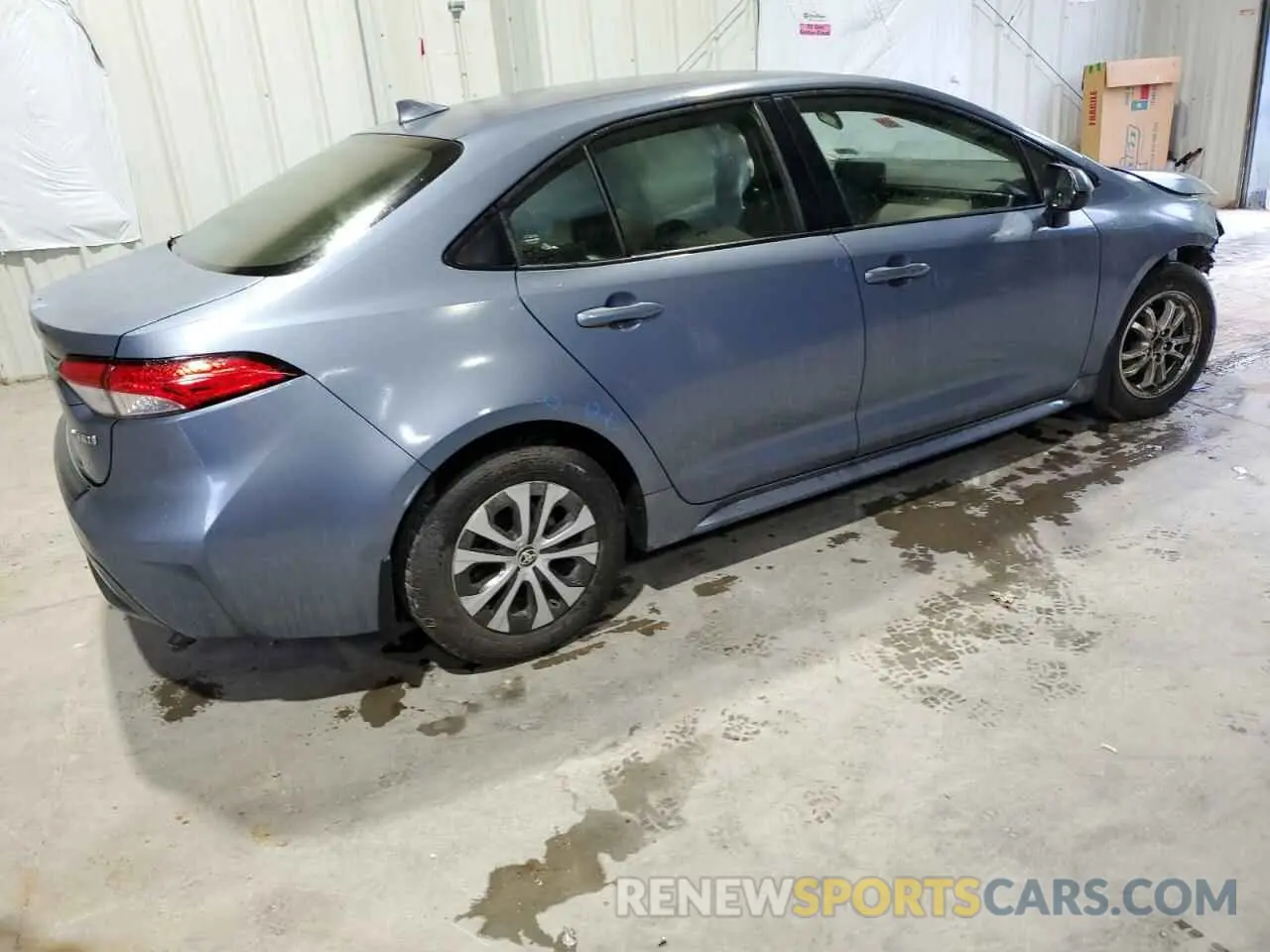 3 fotografías del automóvil dañado JTDEAMDE7N3005413 TOYOTA COROLLA 2022