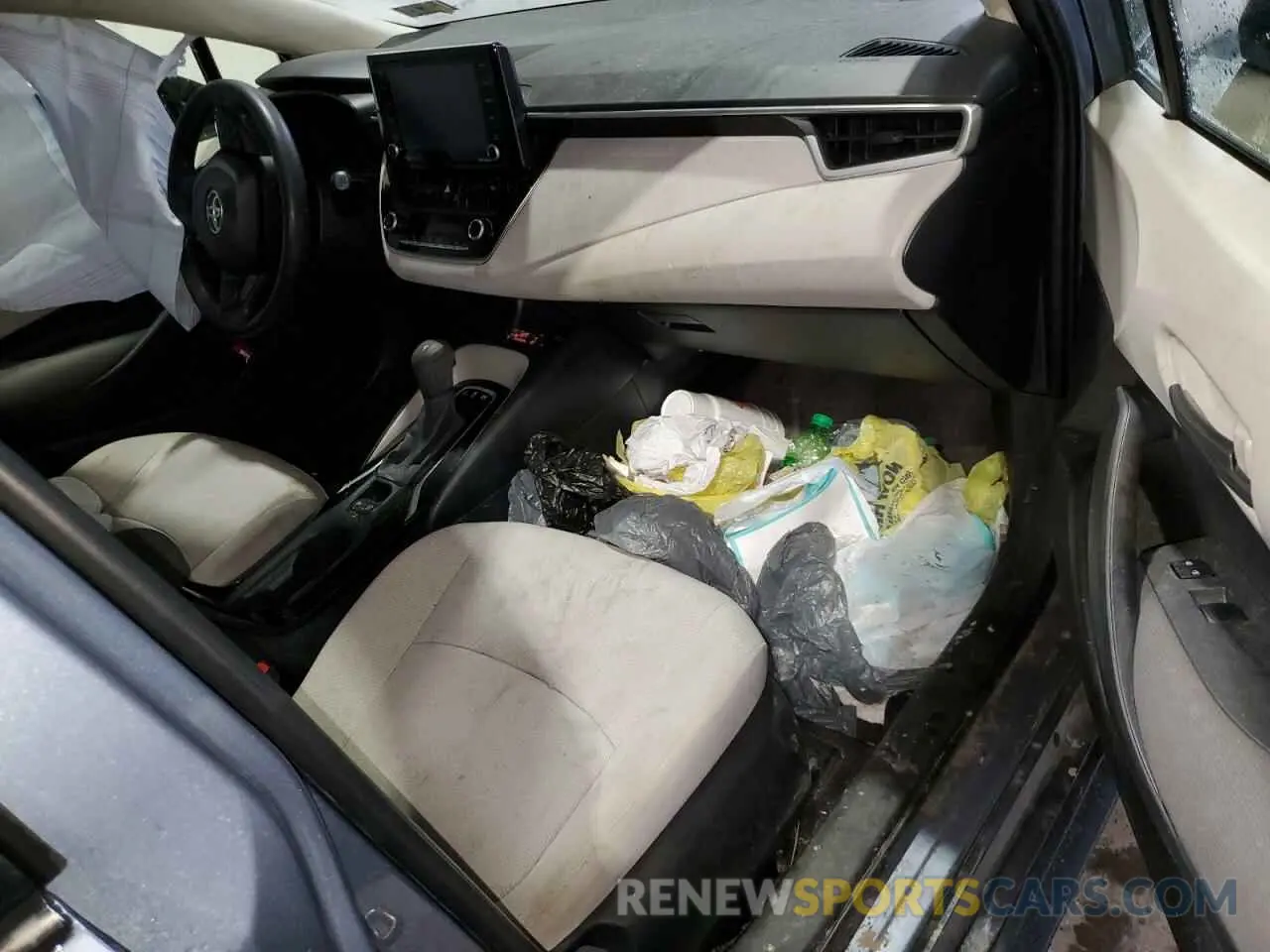 8 fotografías del automóvil dañado JTDEAMDE7N3005413 TOYOTA COROLLA 2022