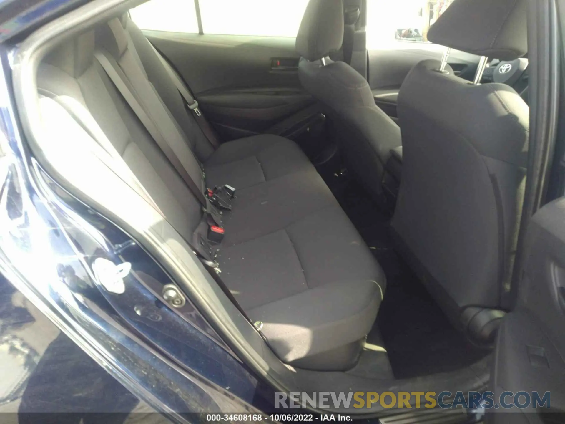 8 fotografías del automóvil dañado JTDEAMDE7NJ045115 TOYOTA COROLLA 2022
