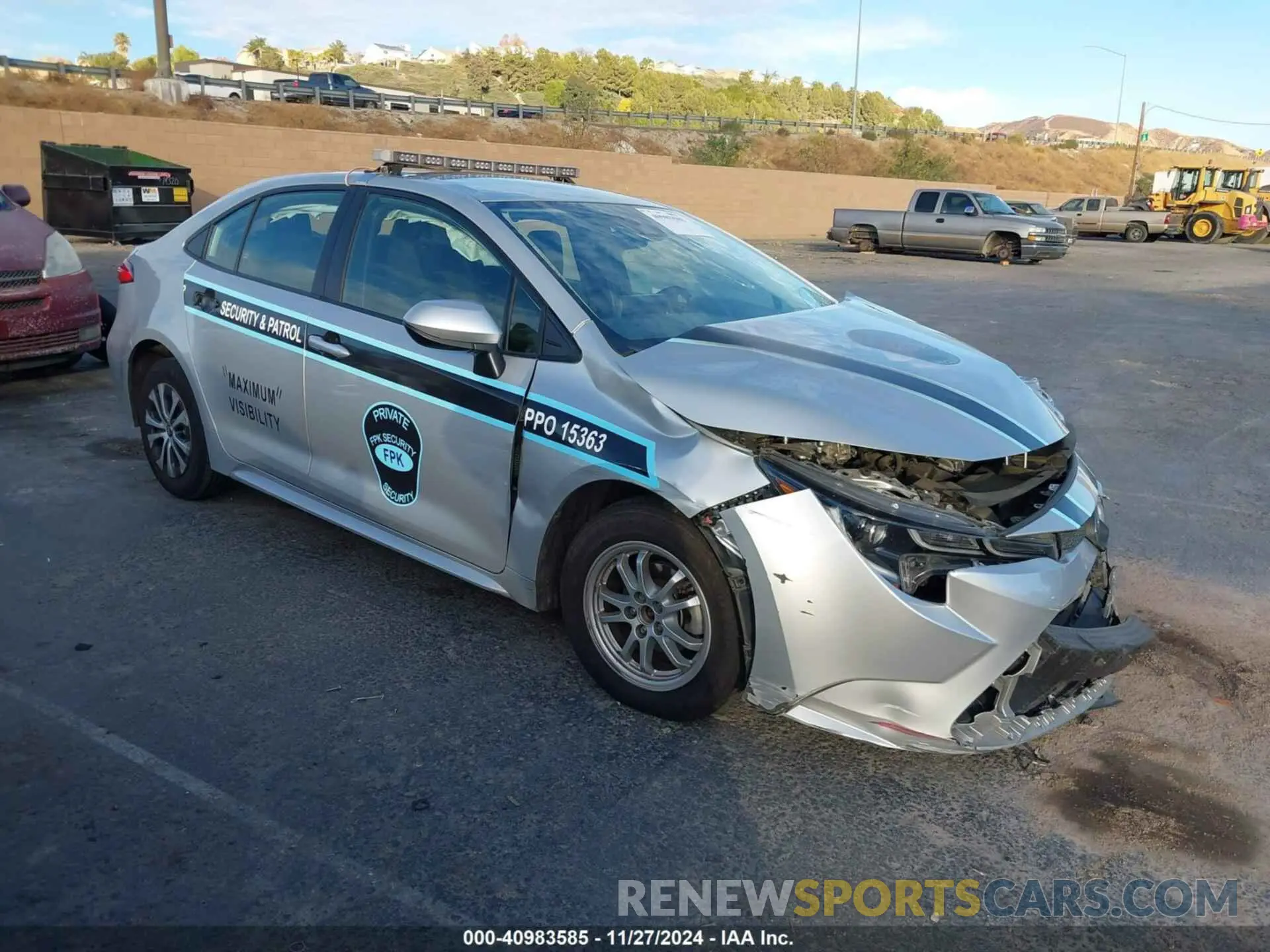 12 fotografías del automóvil dañado JTDEAMDE8N3010166 TOYOTA COROLLA 2022