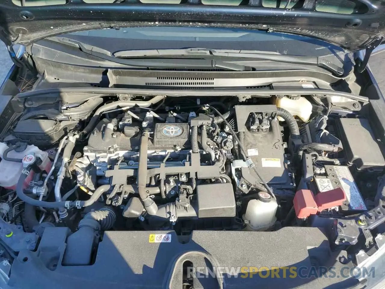 11 fotografías del automóvil dañado JTDEAMDE8NJ040411 TOYOTA COROLLA 2022