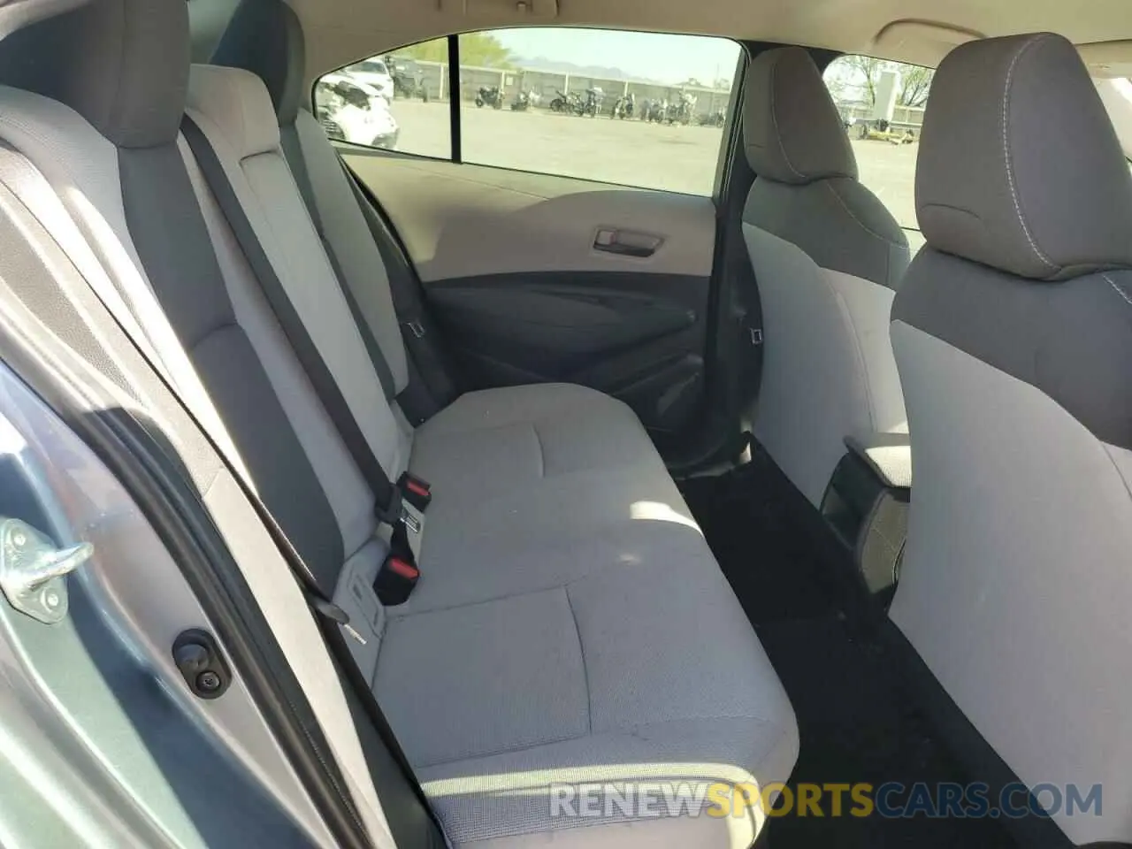 10 fotografías del automóvil dañado JTDEAMDE8NJ040845 TOYOTA COROLLA 2022