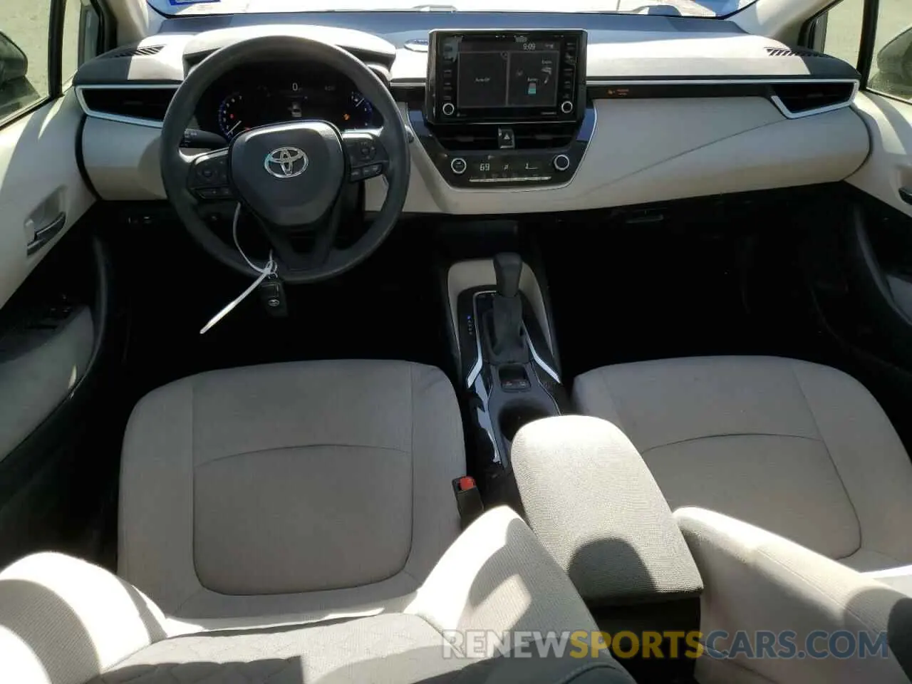 8 fotografías del automóvil dañado JTDEAMDE8NJ040845 TOYOTA COROLLA 2022