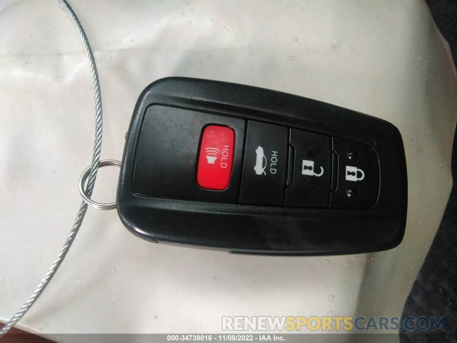 11 fotografías del automóvil dañado JTDEAMDE8NJ042143 TOYOTA COROLLA 2022