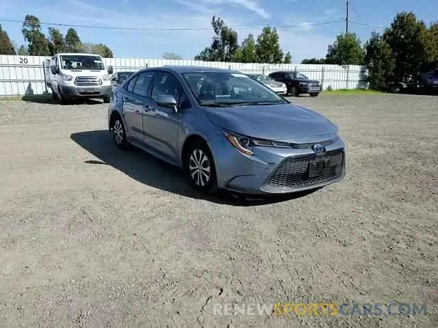 11 fotografías del automóvil dañado JTDEAMDE8NJ042157 TOYOTA COROLLA 2022