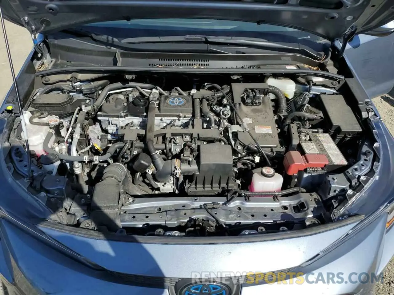 12 fotografías del automóvil dañado JTDEAMDE8NJ042157 TOYOTA COROLLA 2022