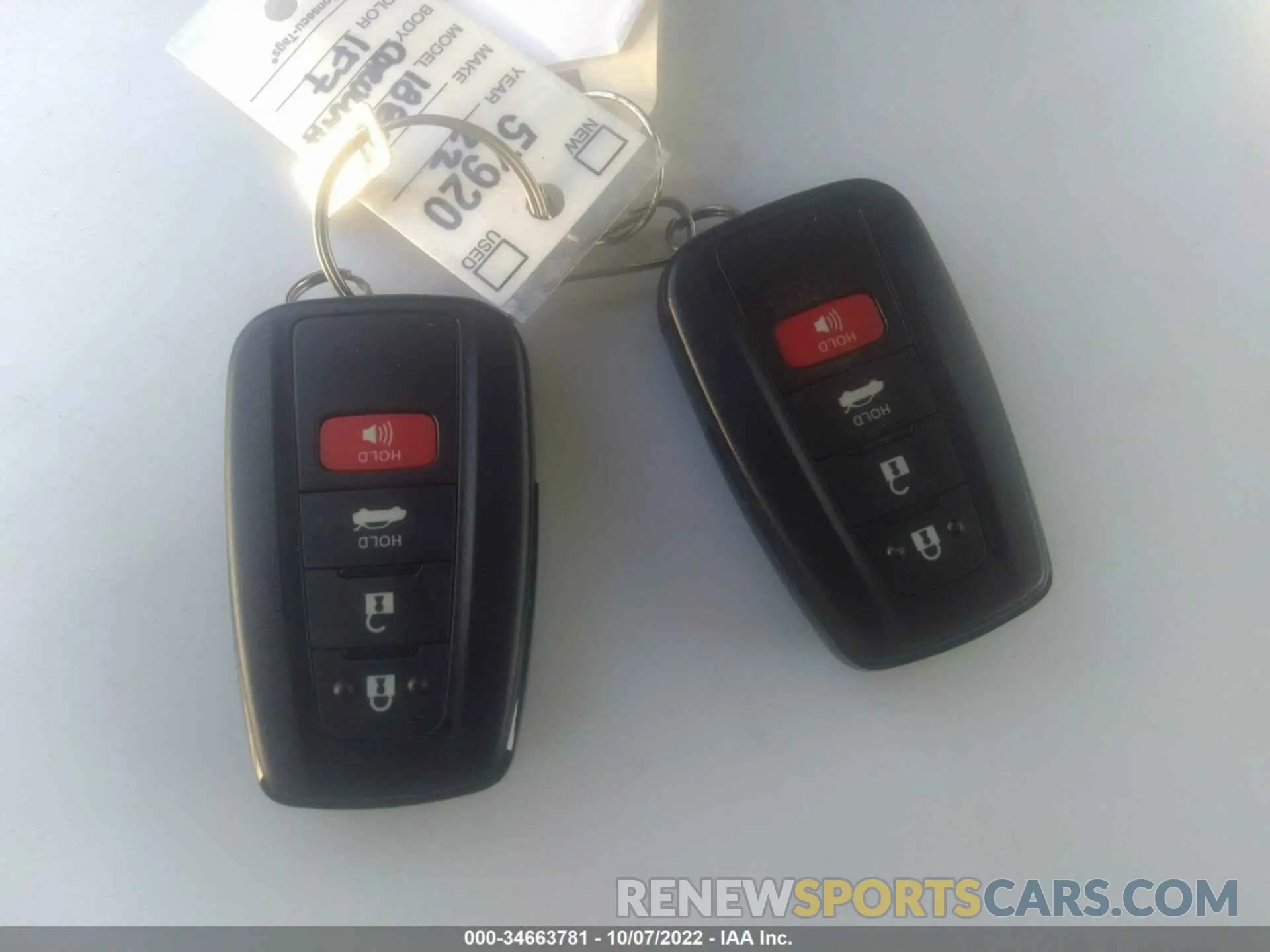 11 fotografías del automóvil dañado JTDEAMDE8NJ047939 TOYOTA COROLLA 2022