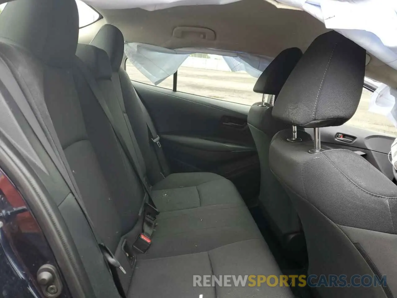 10 fotografías del automóvil dañado JTDEAMDE8NJ053806 TOYOTA COROLLA 2022