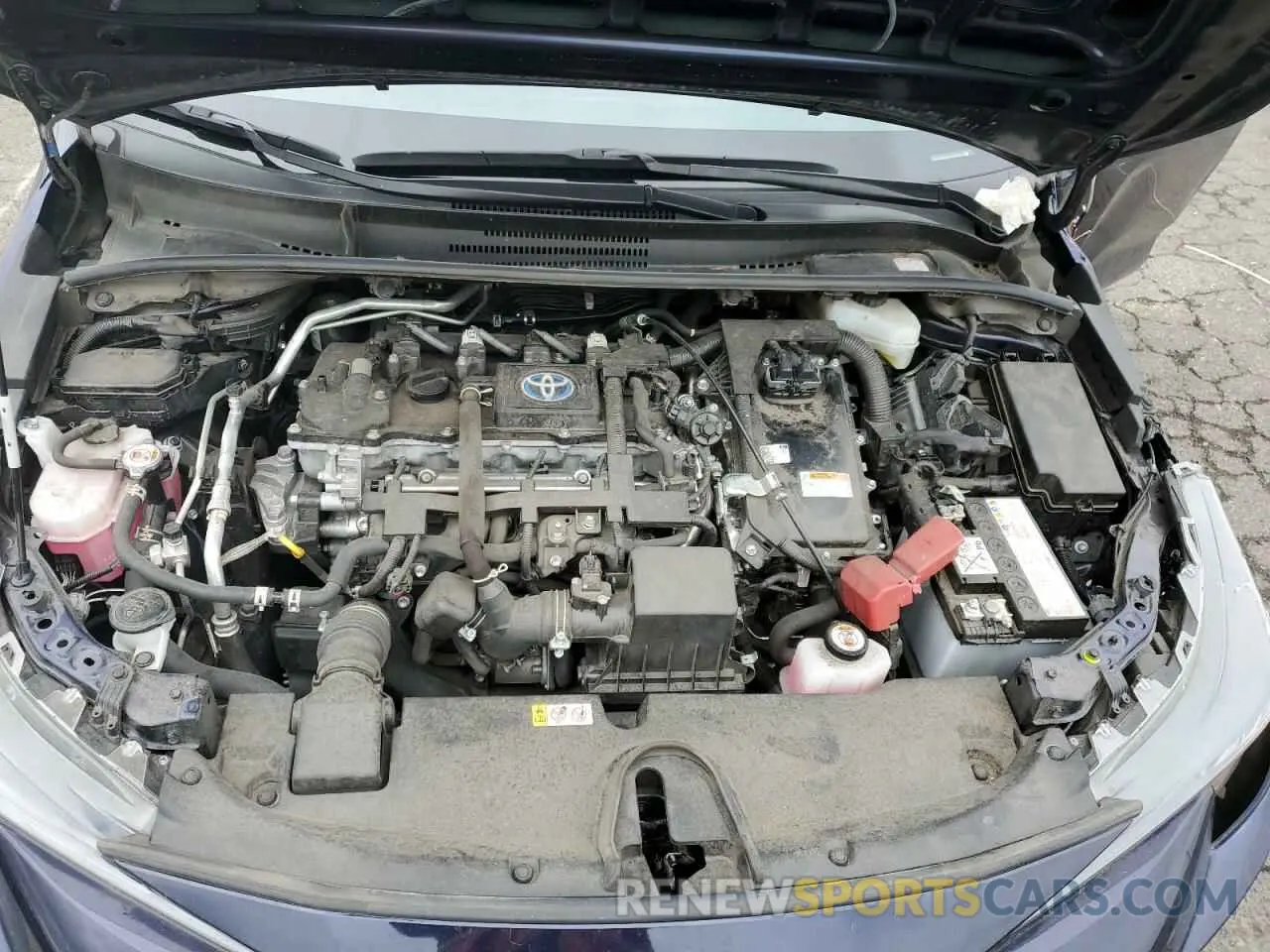 11 fotografías del automóvil dañado JTDEAMDE8NJ053806 TOYOTA COROLLA 2022