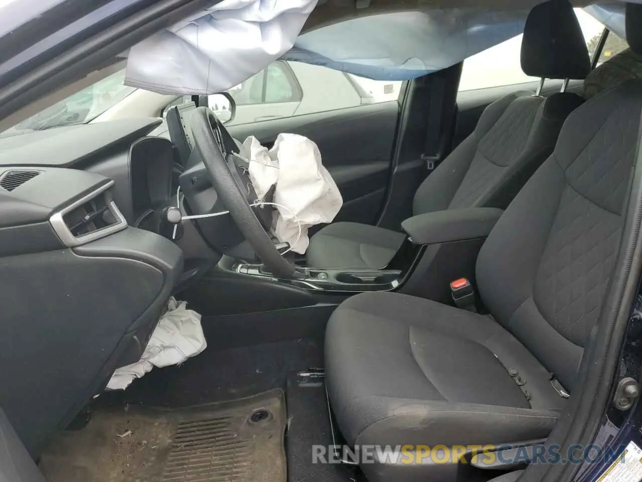 7 fotografías del automóvil dañado JTDEAMDE8NJ053806 TOYOTA COROLLA 2022