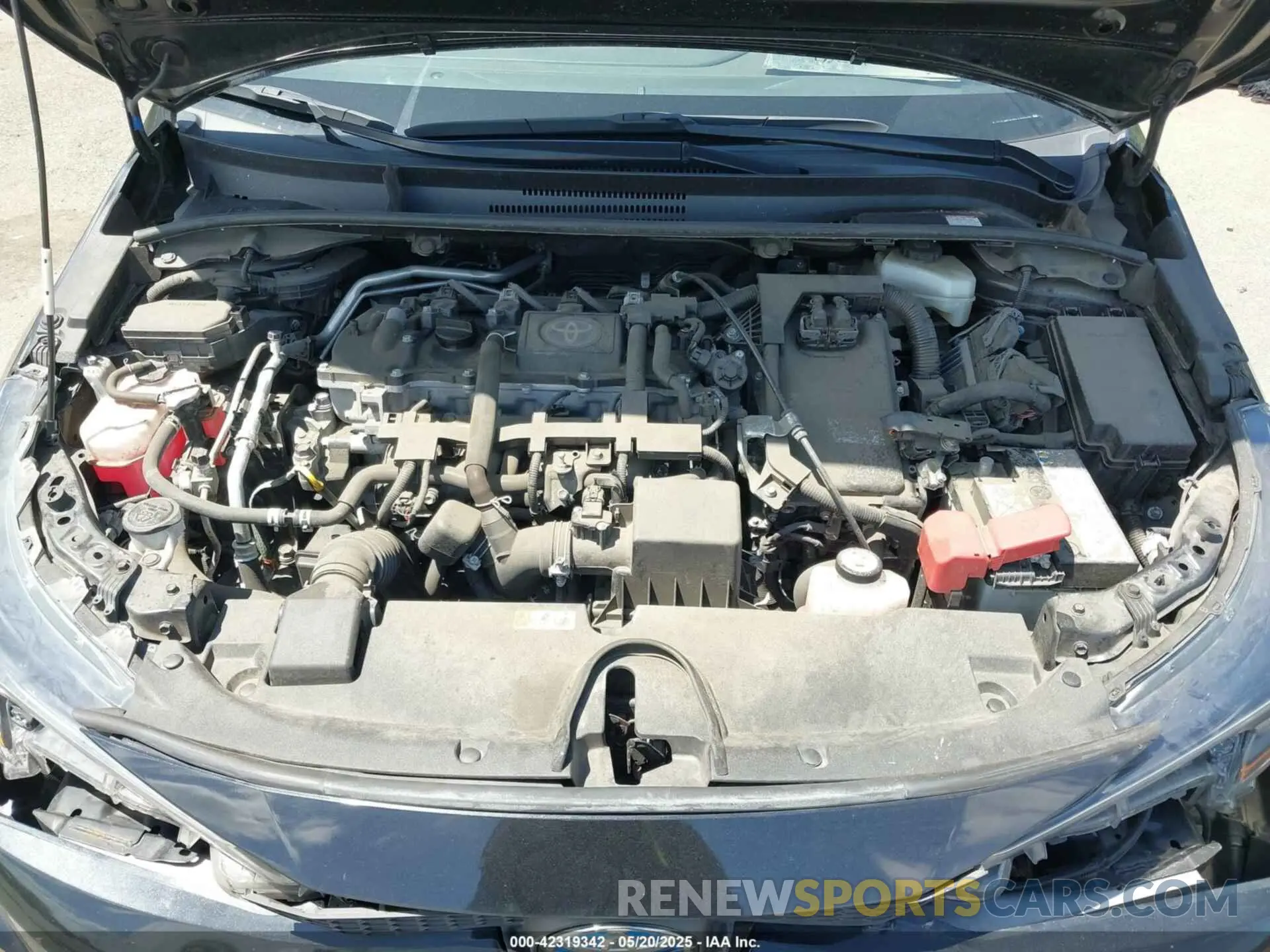 10 fotografías del automóvil dañado JTDEAMDE8NJ055538 TOYOTA COROLLA 2022