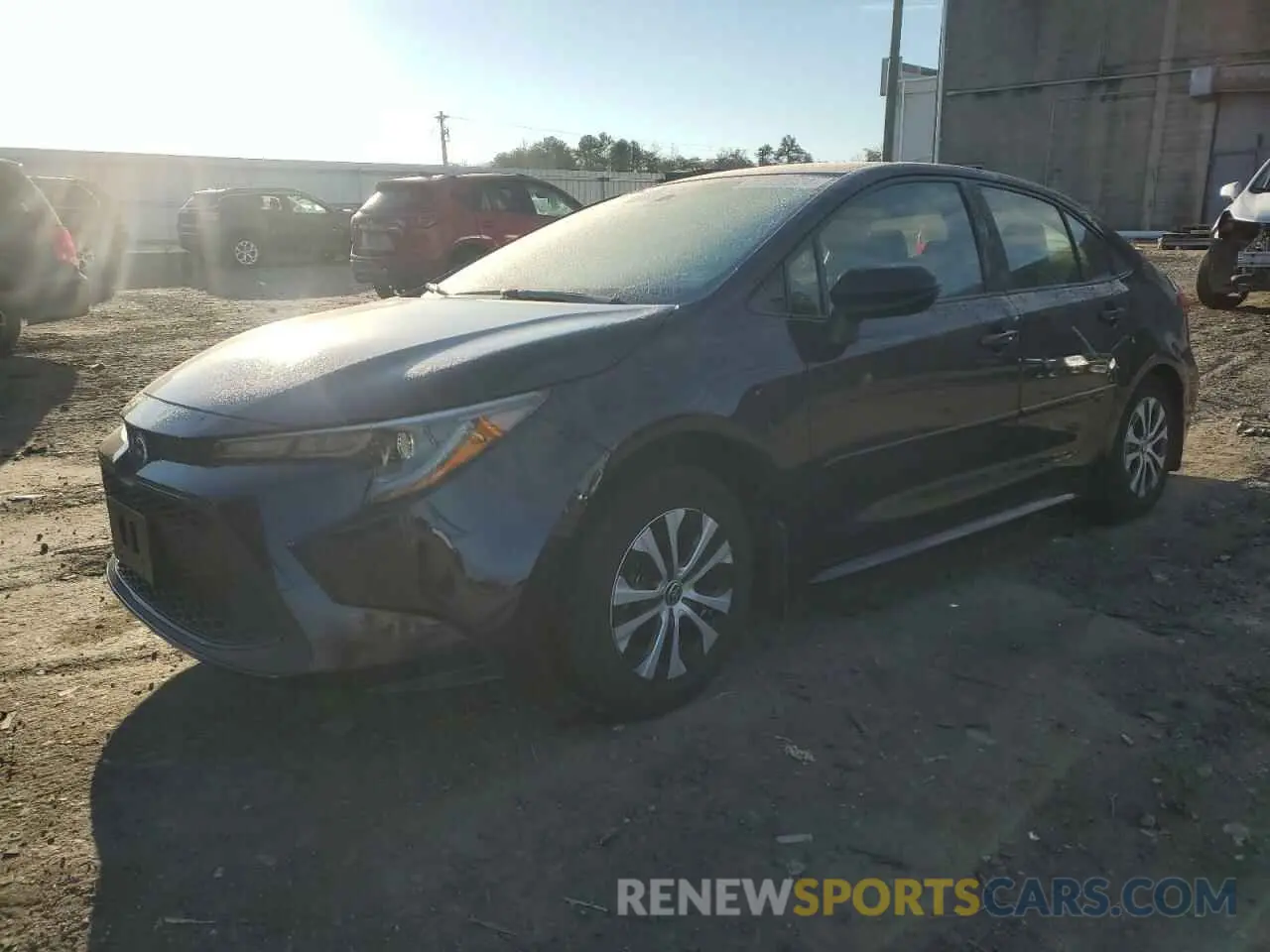 1 fotografías del automóvil dañado JTDEAMDE8NJ056690 TOYOTA COROLLA 2022