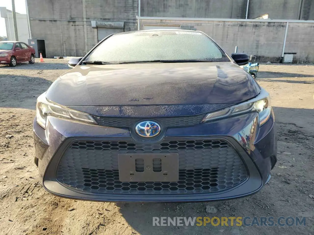 5 fotografías del automóvil dañado JTDEAMDE8NJ056690 TOYOTA COROLLA 2022