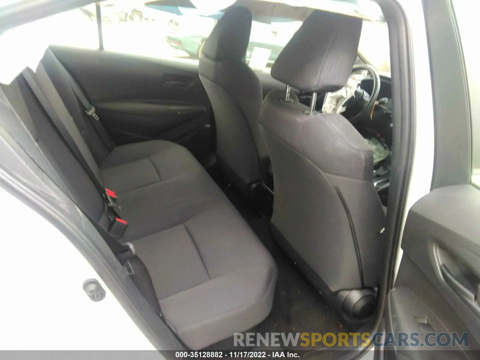 8 fotografías del automóvil dañado JTDEAMDE9N3000374 TOYOTA COROLLA 2022