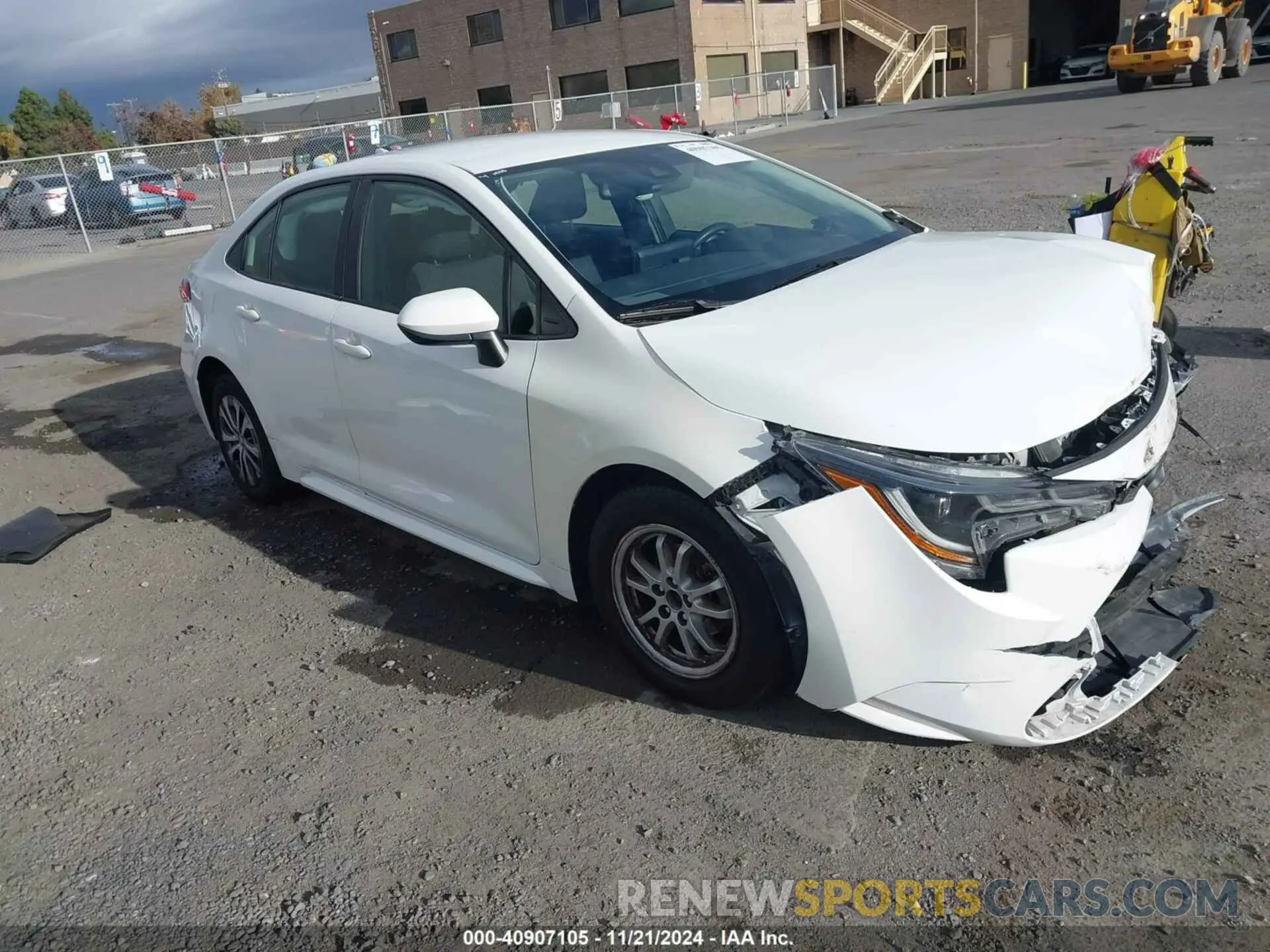 1 fotografías del automóvil dañado JTDEAMDE9N3001007 TOYOTA COROLLA 2022