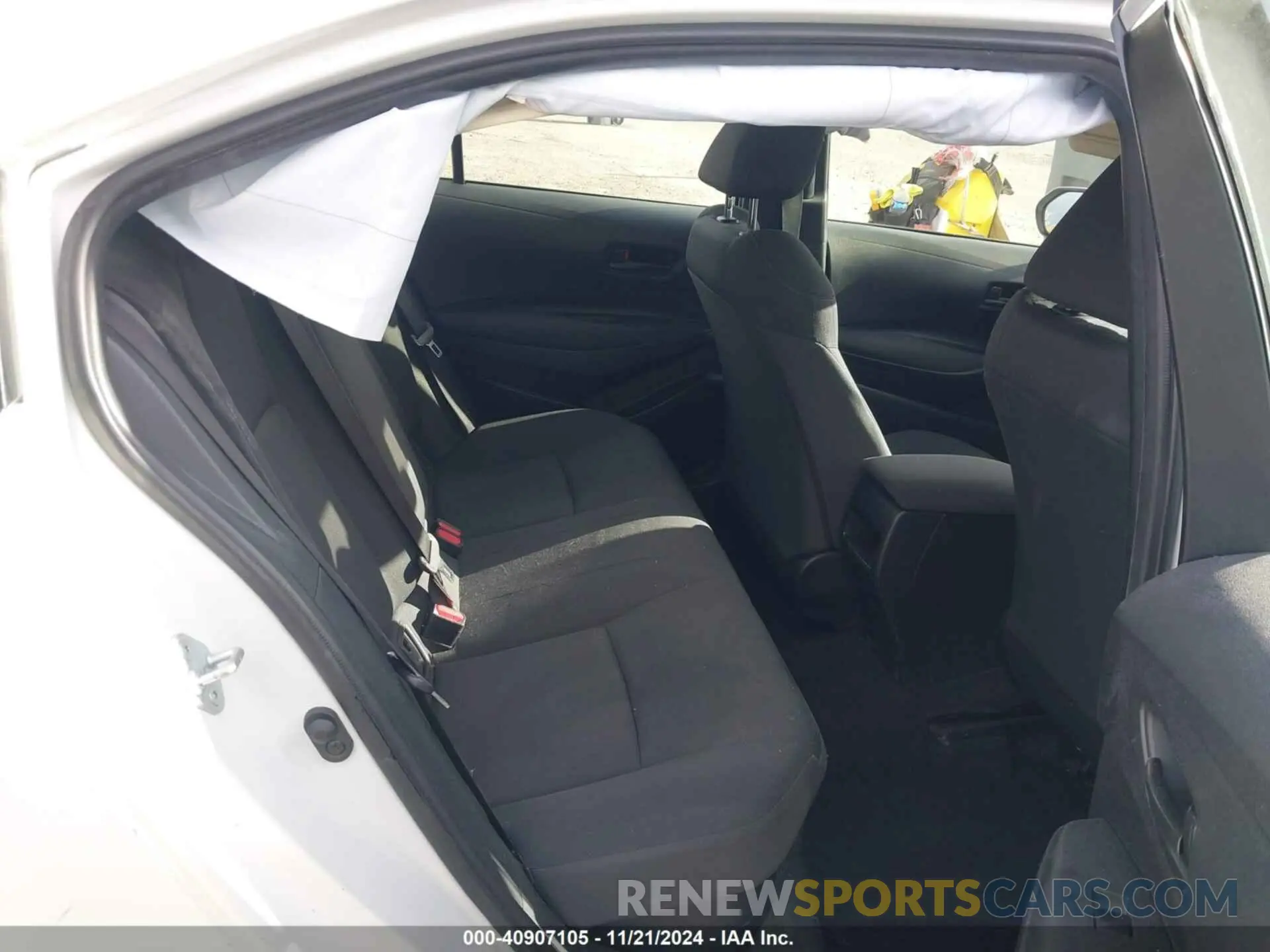 8 fotografías del automóvil dañado JTDEAMDE9N3001007 TOYOTA COROLLA 2022