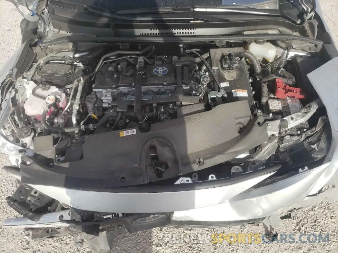 7 fotografías del automóvil dañado JTDEAMDE9N3004229 TOYOTA COROLLA 2022