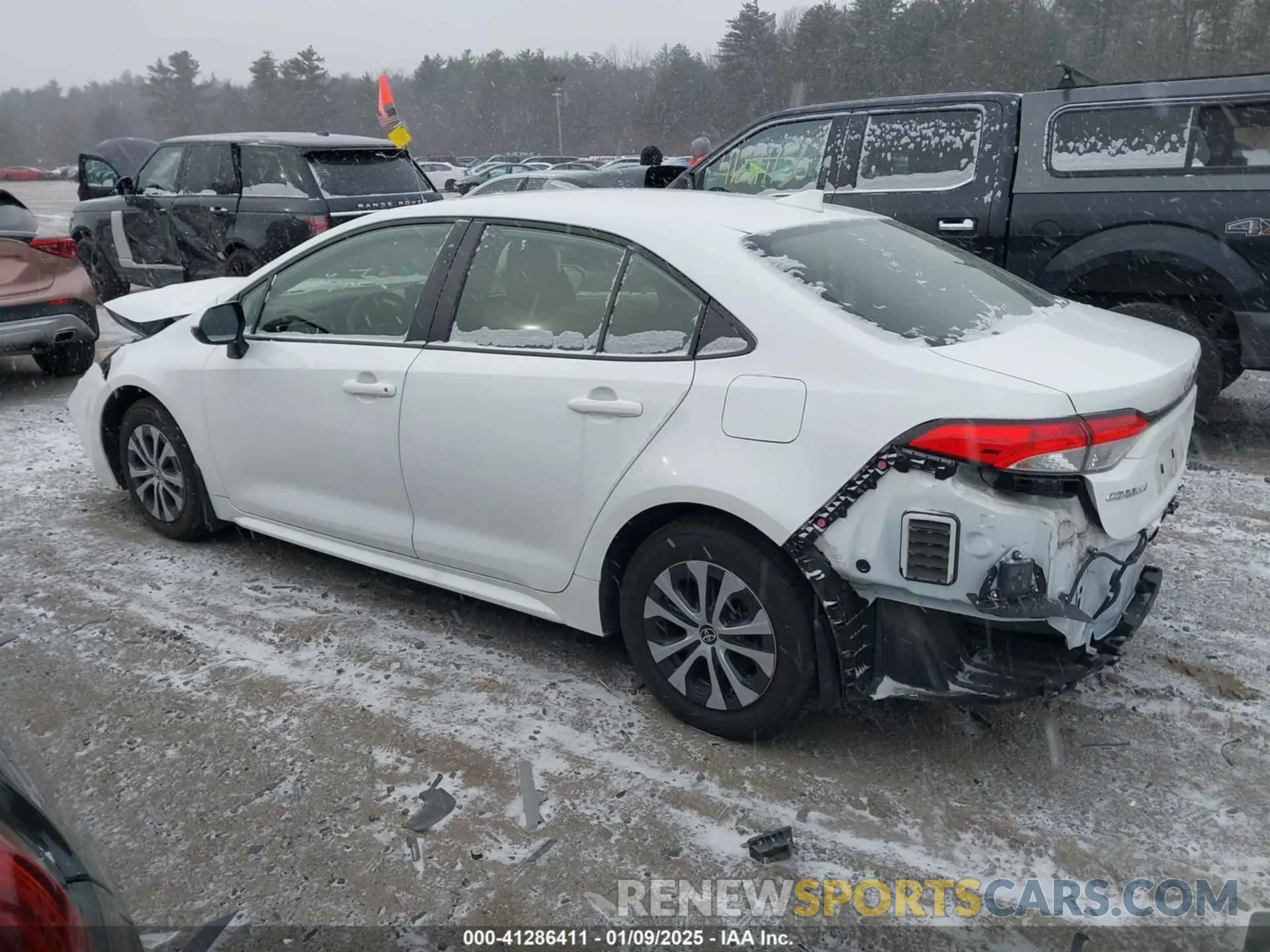15 fotografías del automóvil dañado JTDEAMDE9N3009933 TOYOTA COROLLA 2022