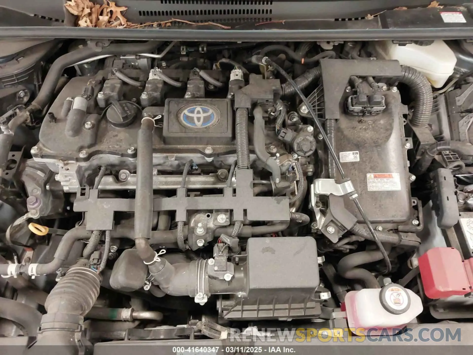 10 fotografías del automóvil dañado JTDEAMDE9NJ038098 TOYOTA COROLLA 2022