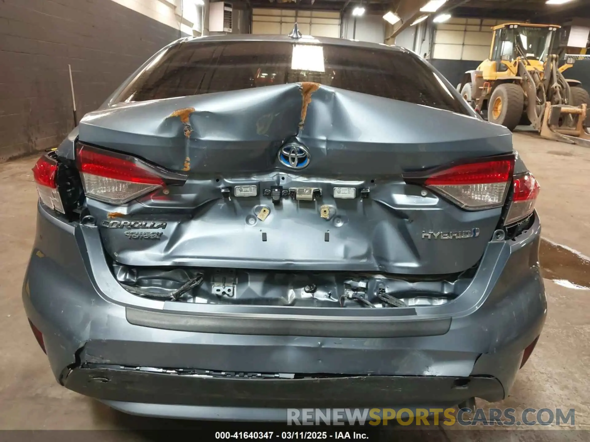 16 fotografías del automóvil dañado JTDEAMDE9NJ038098 TOYOTA COROLLA 2022