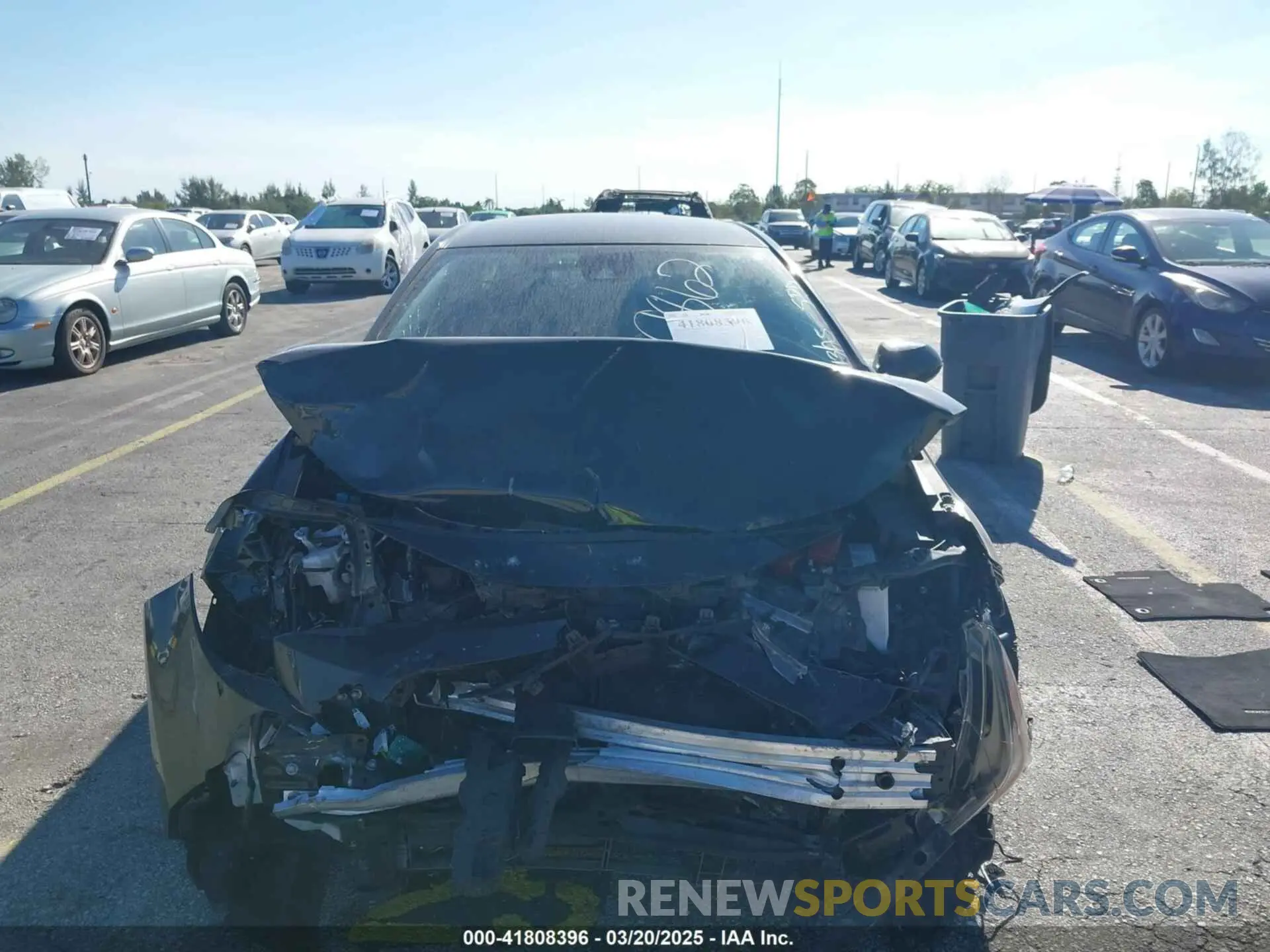 12 fotografías del automóvil dañado JTDEAMDE9NJ049862 TOYOTA COROLLA 2022