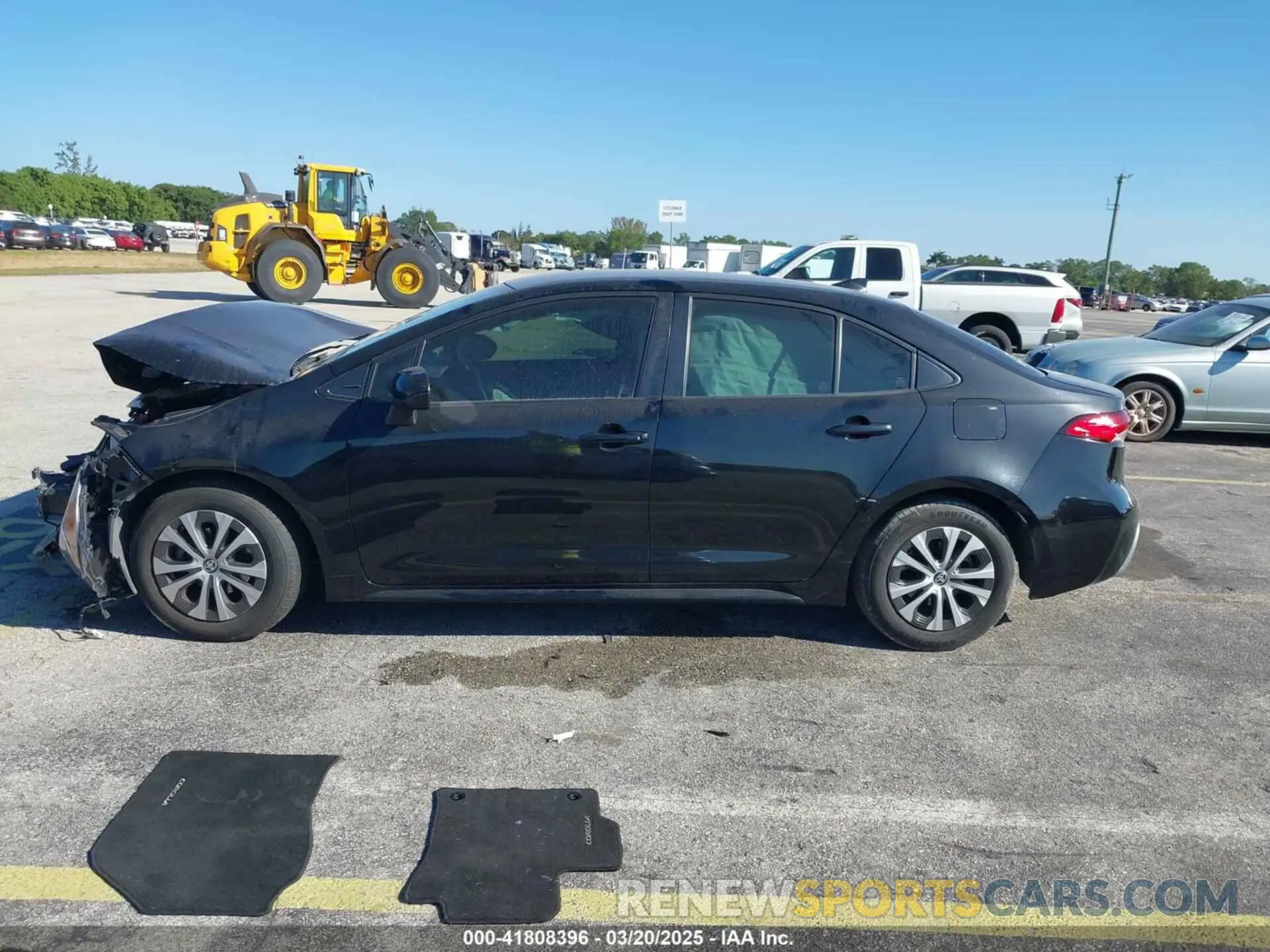 14 fotografías del automóvil dañado JTDEAMDE9NJ049862 TOYOTA COROLLA 2022