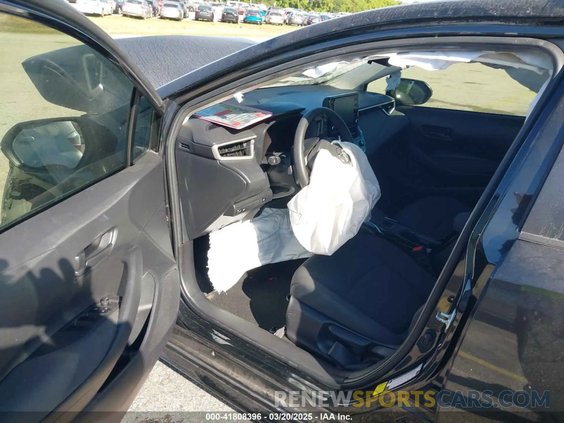 5 fotografías del automóvil dañado JTDEAMDE9NJ049862 TOYOTA COROLLA 2022