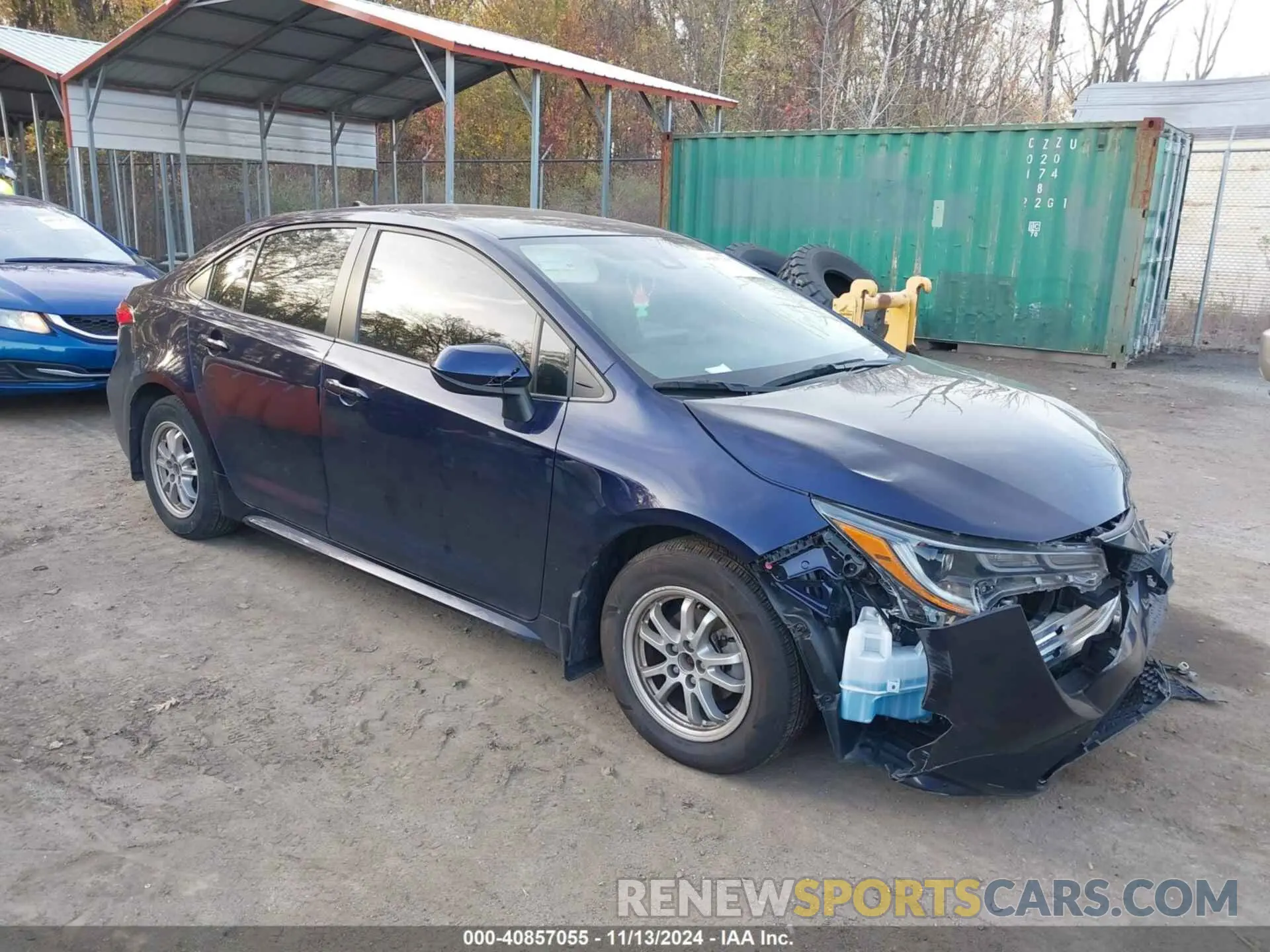 1 fotografías del automóvil dañado JTDEAMDE9NJ054690 TOYOTA COROLLA 2022