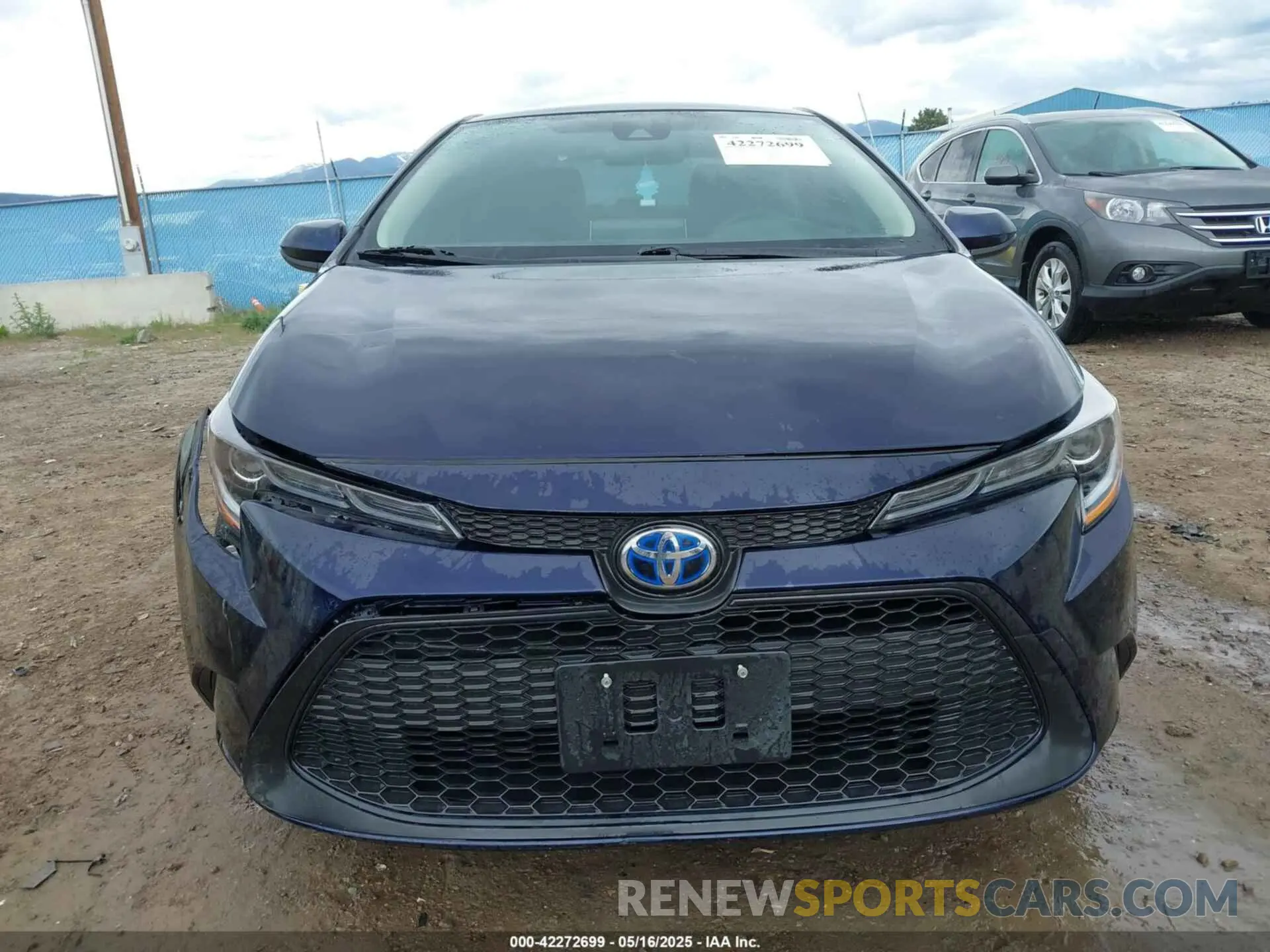 12 fotografías del automóvil dañado JTDEAMDE9NJ062269 TOYOTA COROLLA 2022