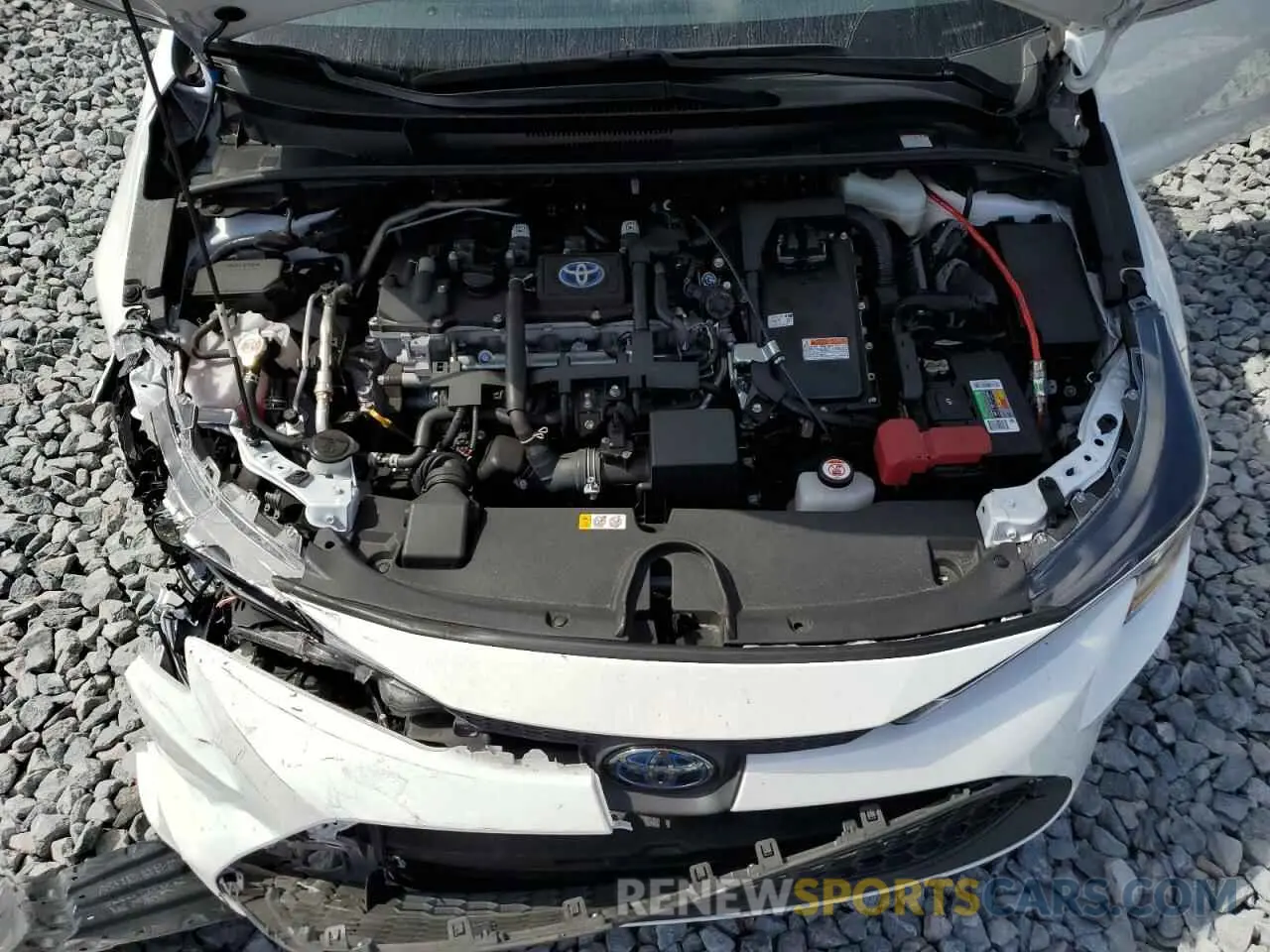 11 fotografías del automóvil dañado JTDEAMDEXN3001906 TOYOTA COROLLA 2022