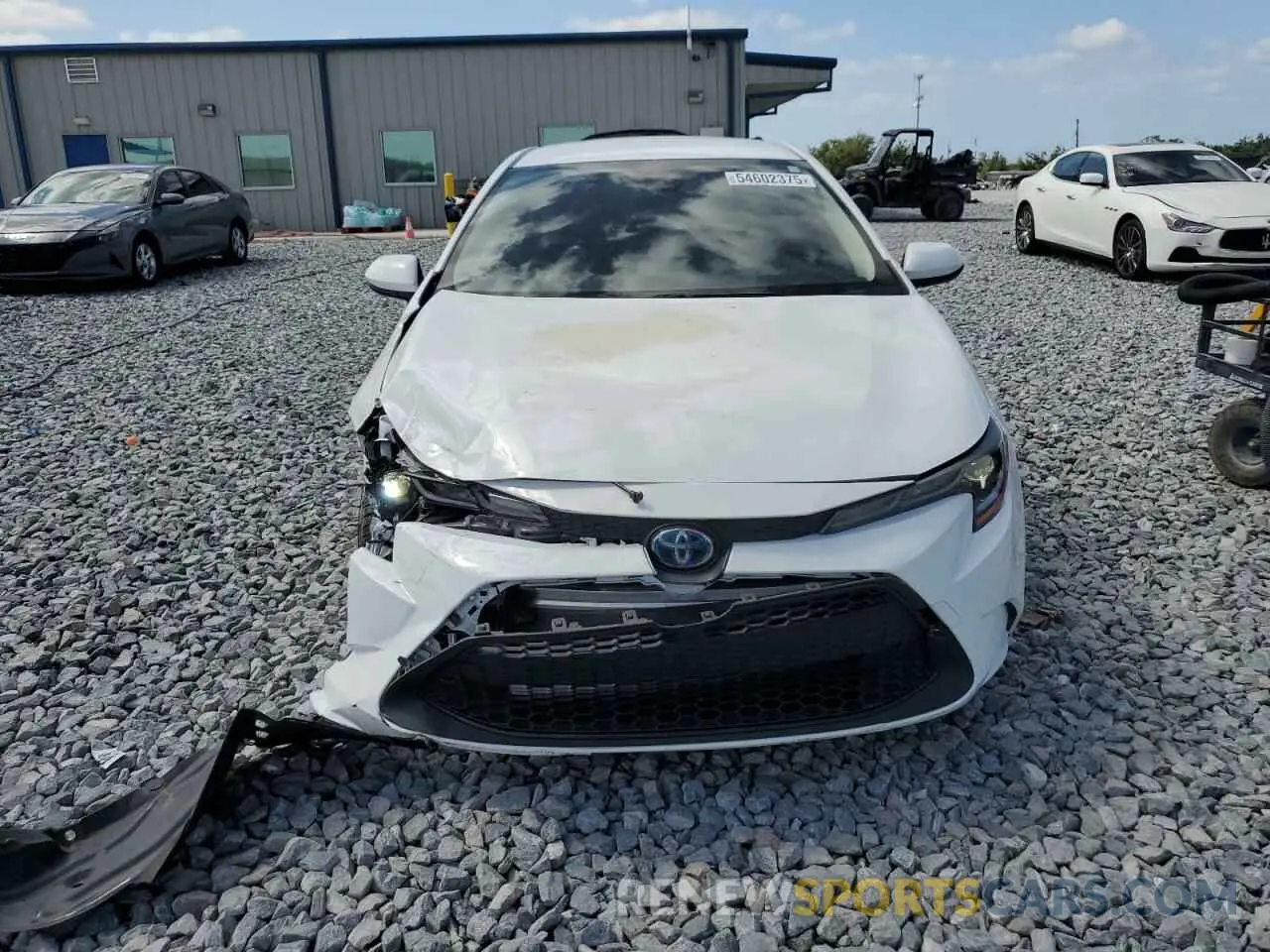 5 fotografías del automóvil dañado JTDEAMDEXN3001906 TOYOTA COROLLA 2022