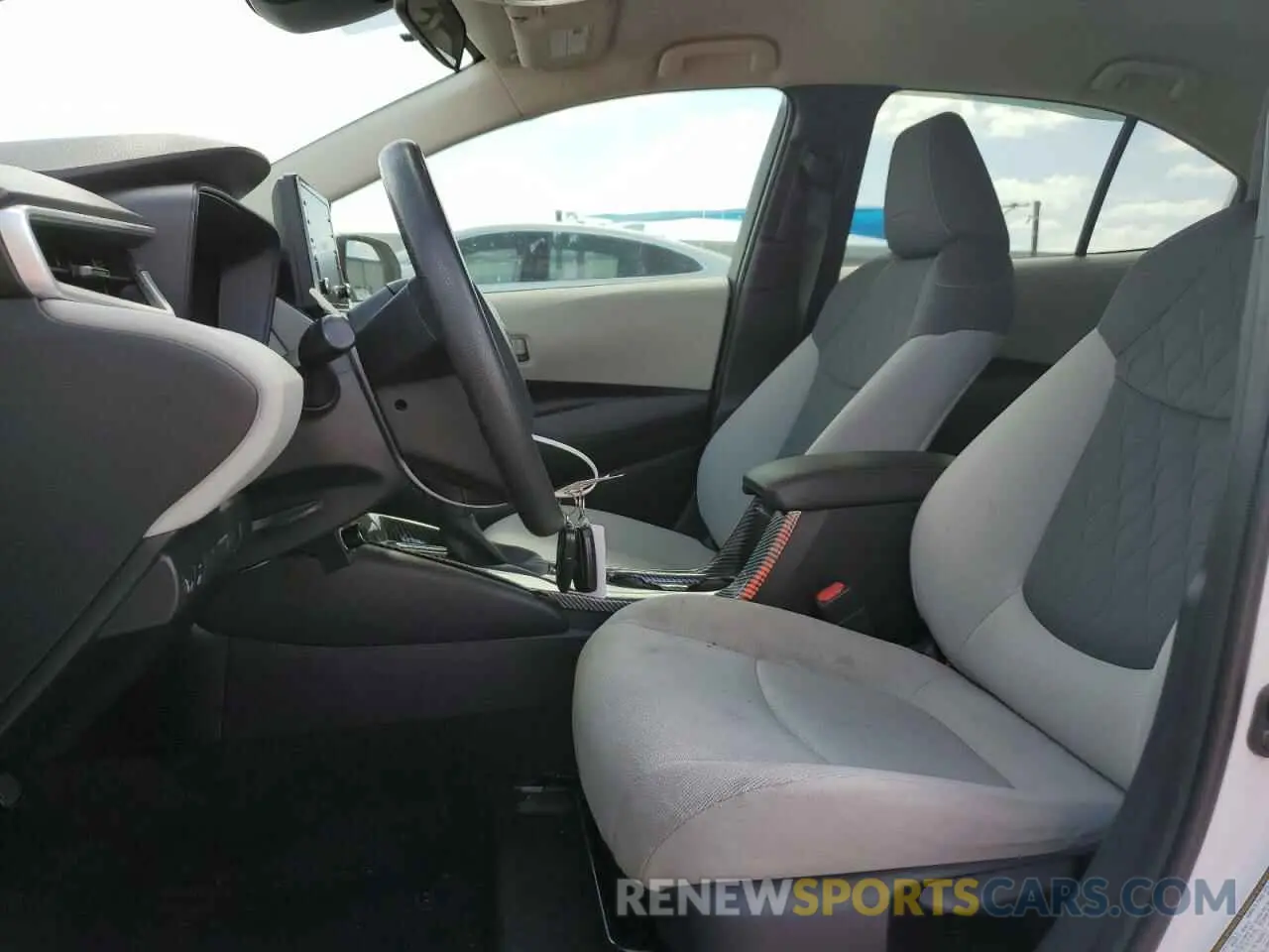 7 fotografías del automóvil dañado JTDEAMDEXN3001906 TOYOTA COROLLA 2022