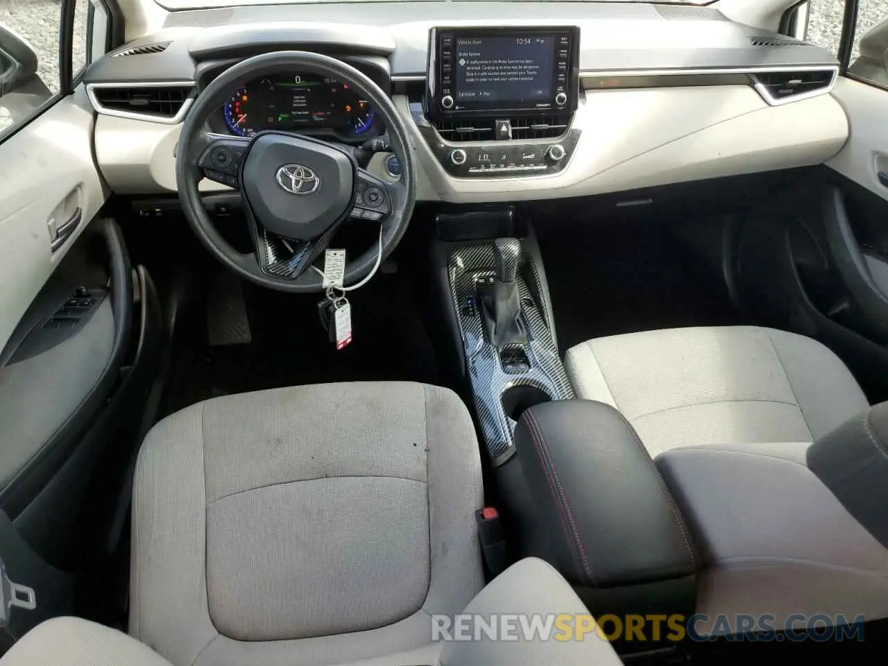 8 fotografías del automóvil dañado JTDEAMDEXN3001906 TOYOTA COROLLA 2022