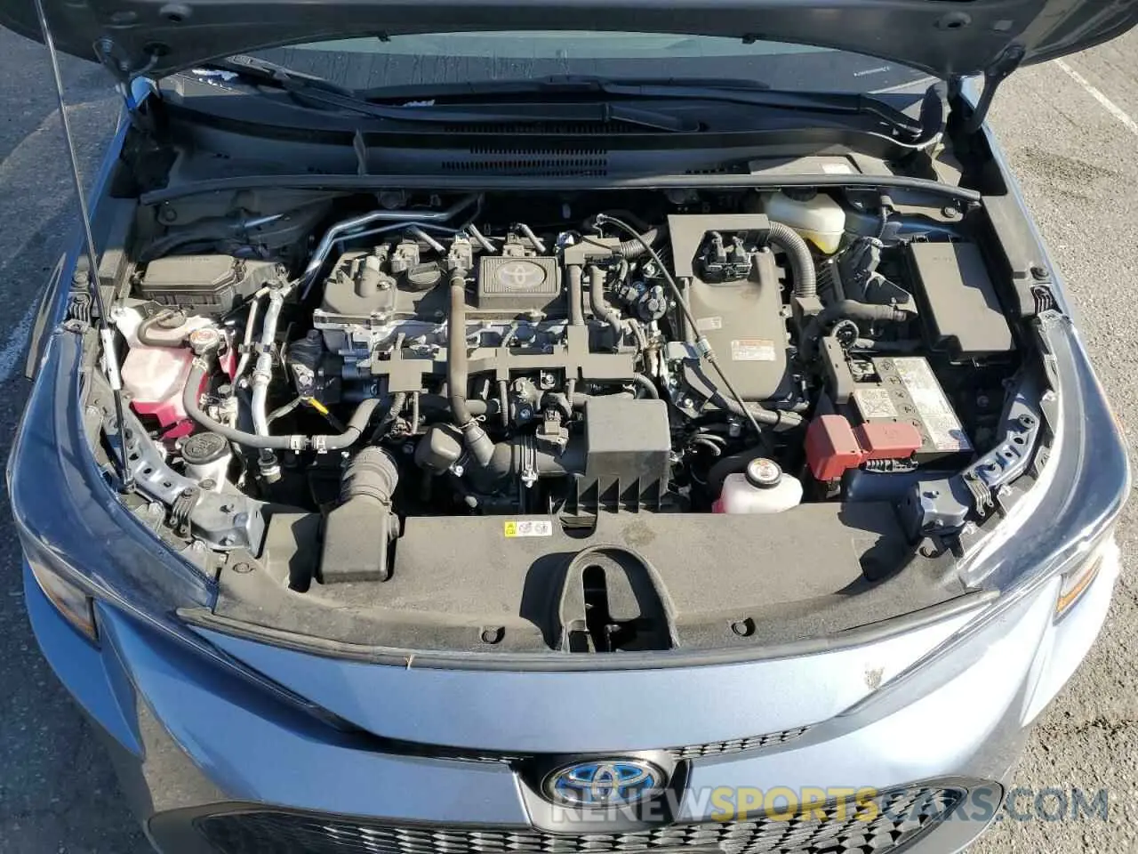 11 fotografías del automóvil dañado JTDEAMDEXN3006927 TOYOTA COROLLA 2022