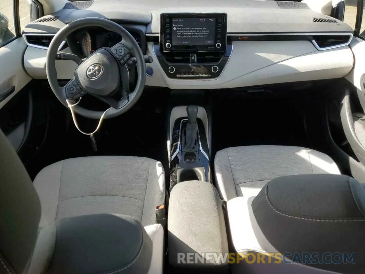 8 fotografías del automóvil dañado JTDEAMDEXN3006927 TOYOTA COROLLA 2022