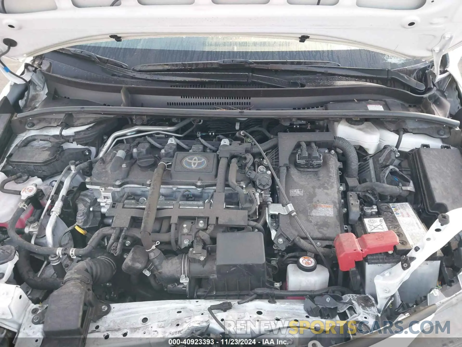 10 fotografías del automóvil dañado JTDEAMDEXN3013392 TOYOTA COROLLA 2022