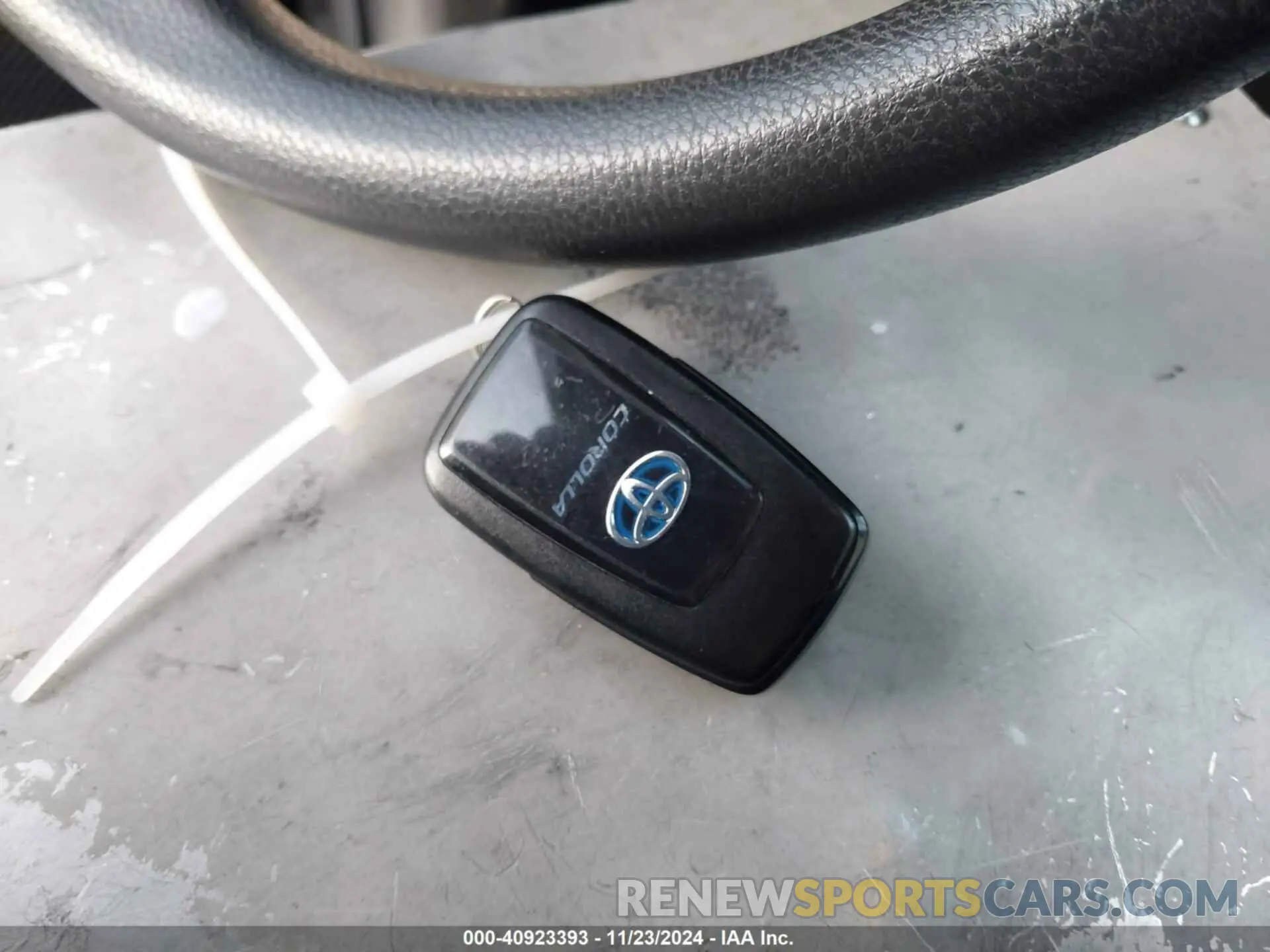 11 fotografías del automóvil dañado JTDEAMDEXN3013392 TOYOTA COROLLA 2022