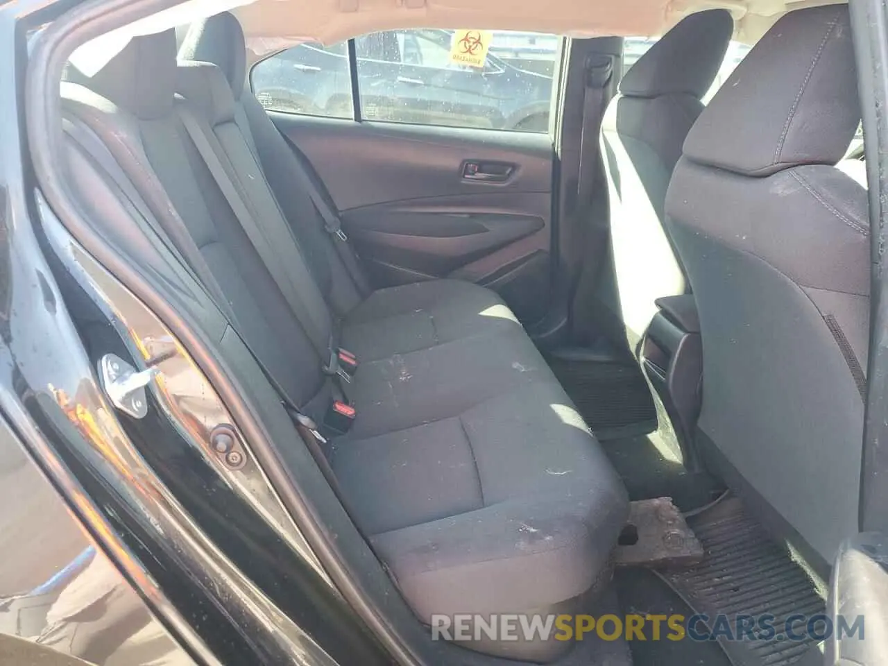 10 fotografías del automóvil dañado JTDEAMDEXNJ044752 TOYOTA COROLLA 2022